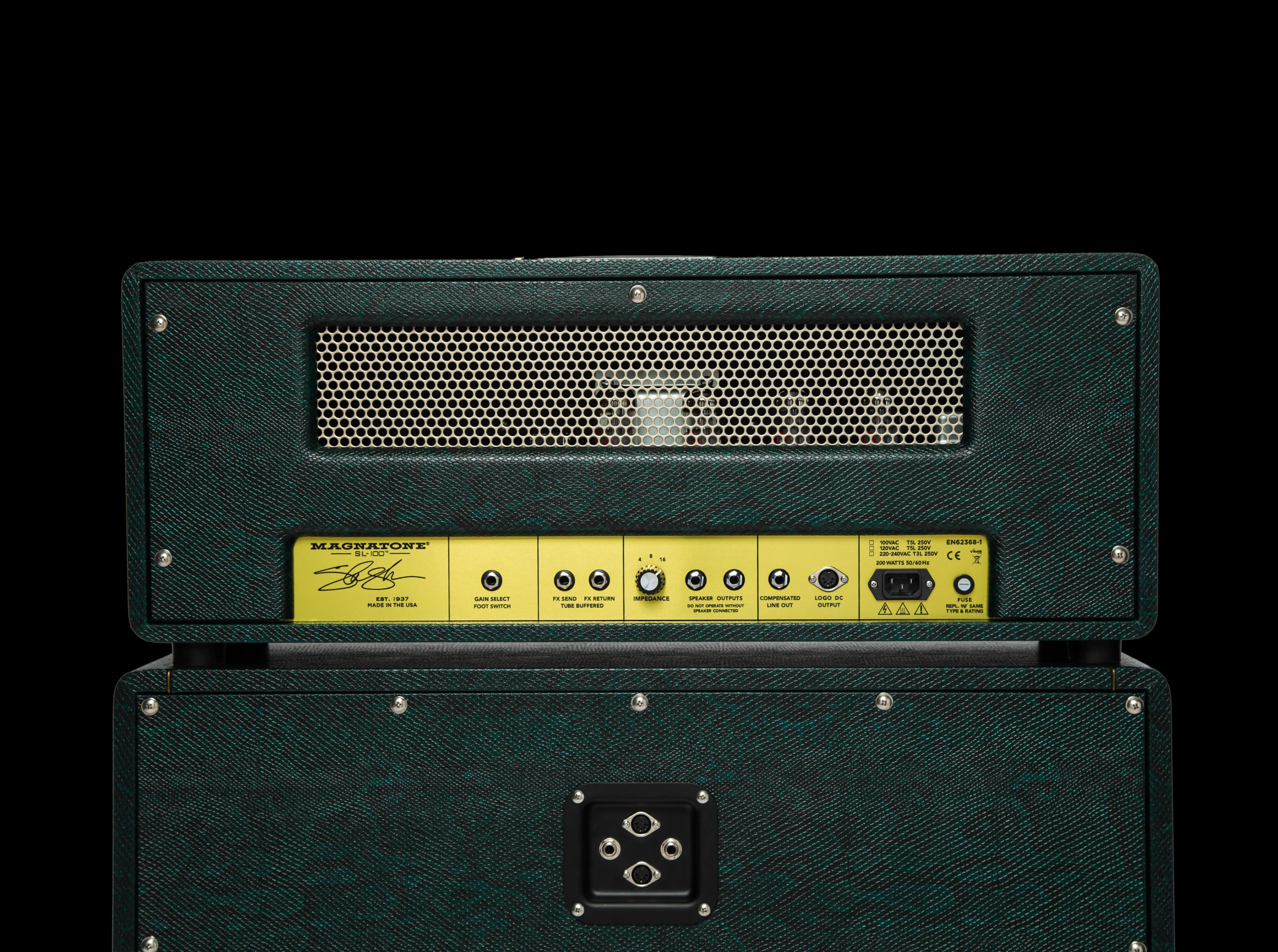 Magnatone SL-100 Slash Signature Head And Matching SL-412 Cabinet Guitar Amp Head & Cabinet Set LIMITED 1 0f 100 MADE - Image 7