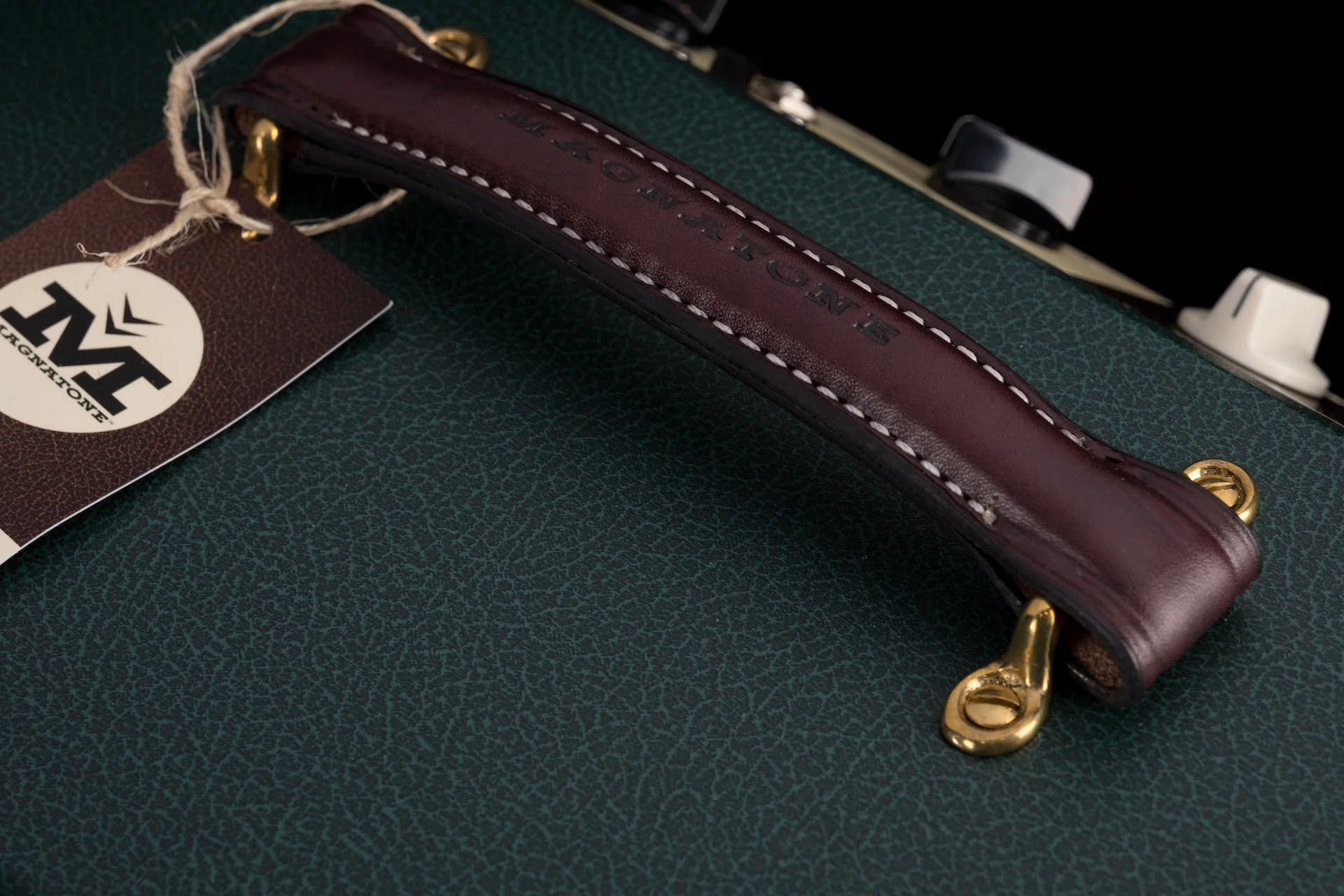 Magnatone Special Edition Twilighter Mono Dark Green with Wheat Grill Guitar Amp Combo - Image 8