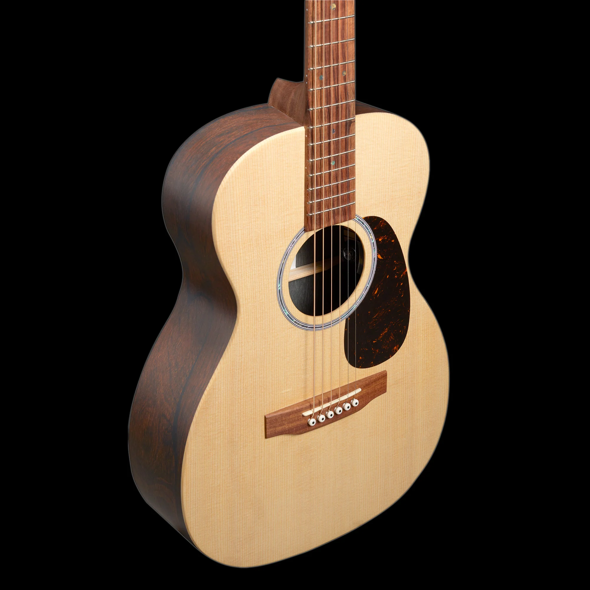 Martin 0-X2E Cocobolo Acoustic-Electric Guitar with Gig Bag - Image 7
