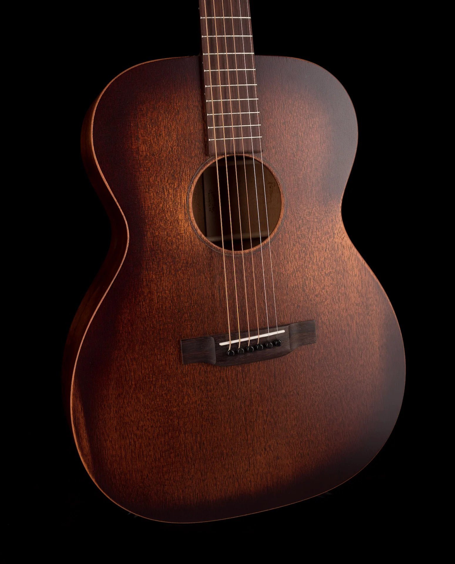 Martin 000-15M StreetMaster Mahogany Burst with Gig Bag - Image 9