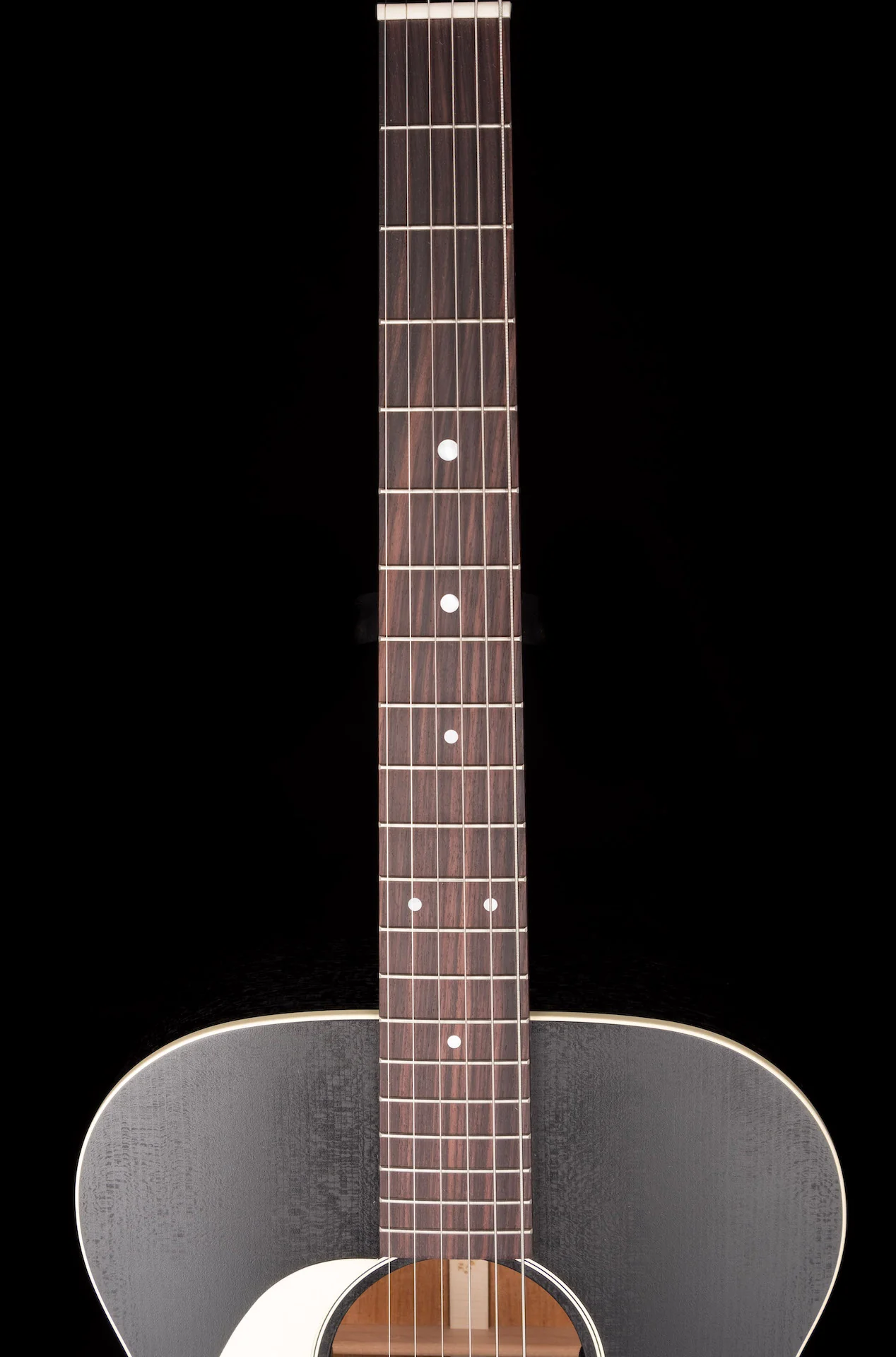 Martin 000-17E Black Smoke Left Handed with Case - Image 12
