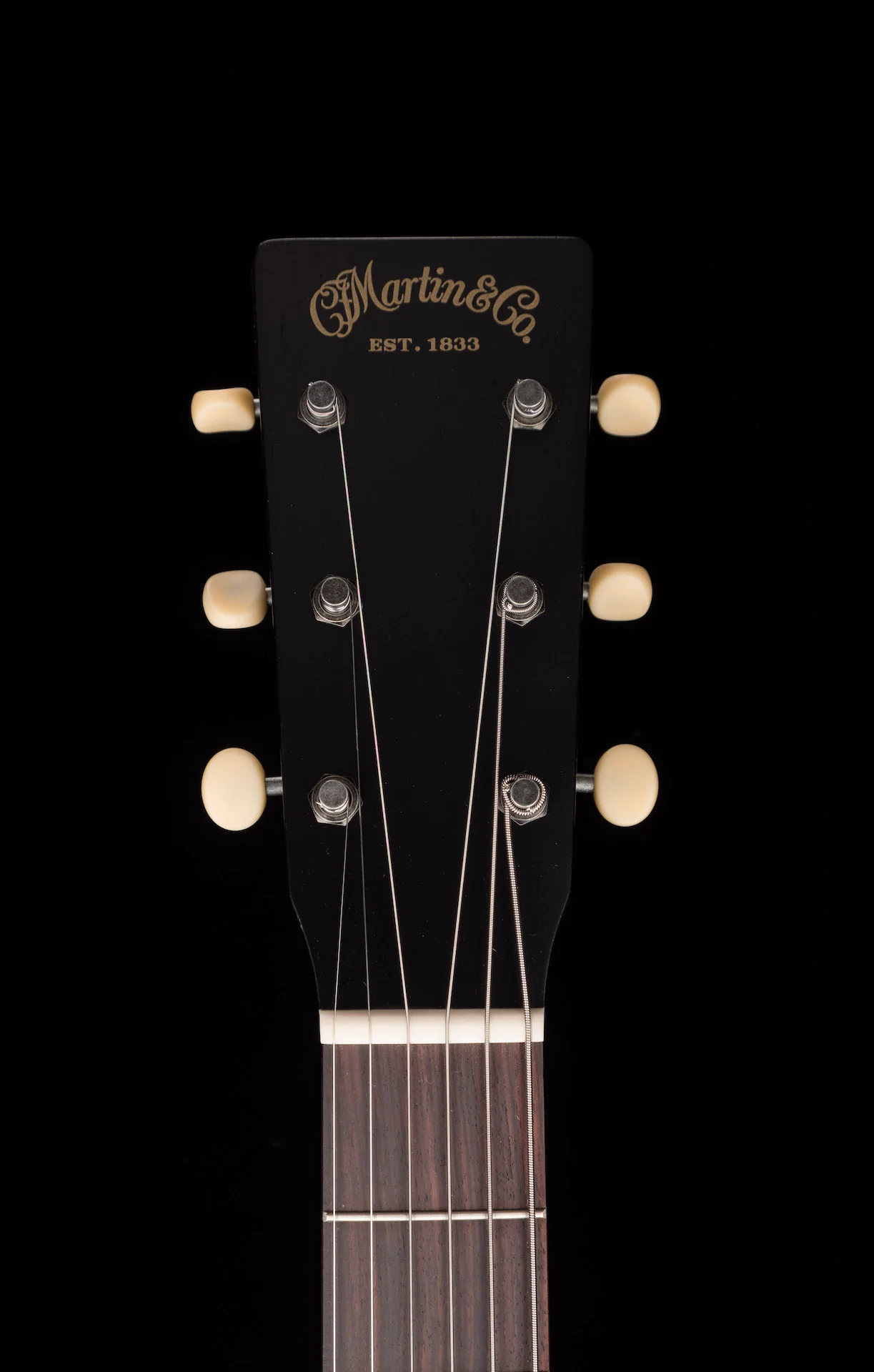 Martin 000-17E Black Smoke Left Handed with Case - Image 13