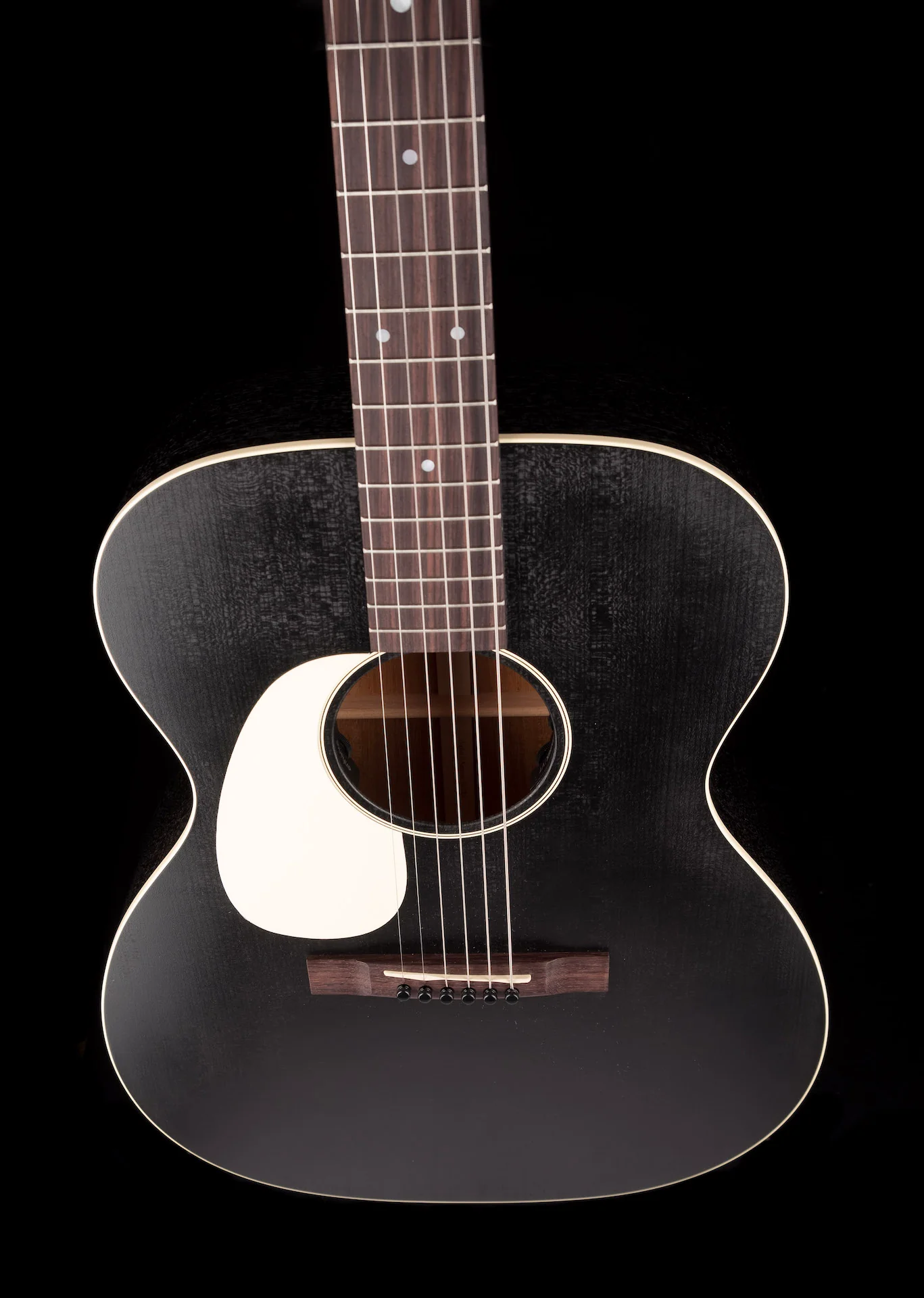 Martin 000-17E Black Smoke Left Handed with Case - Image 5