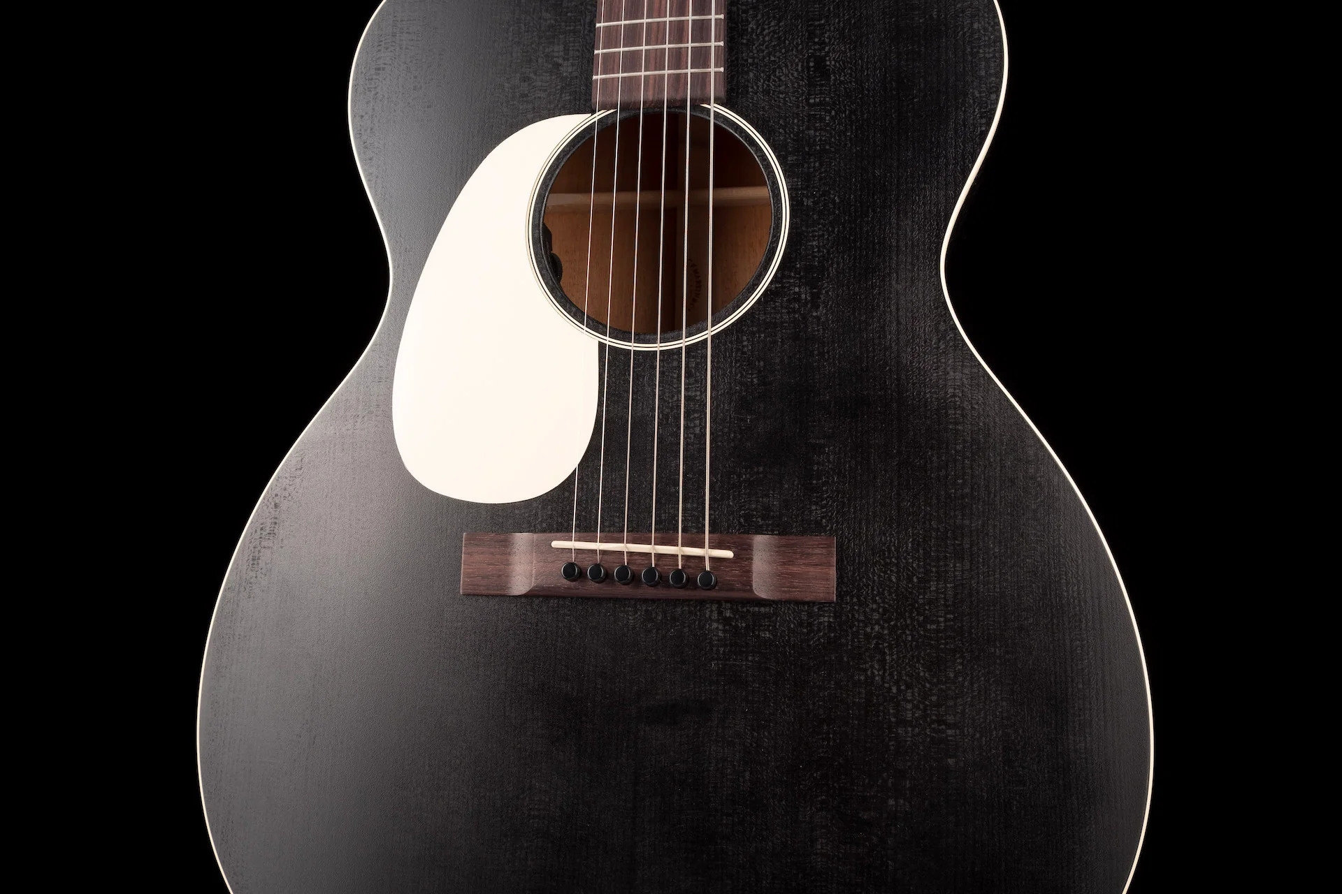 Martin 000-17E Black Smoke Left Handed with Case - Image 7