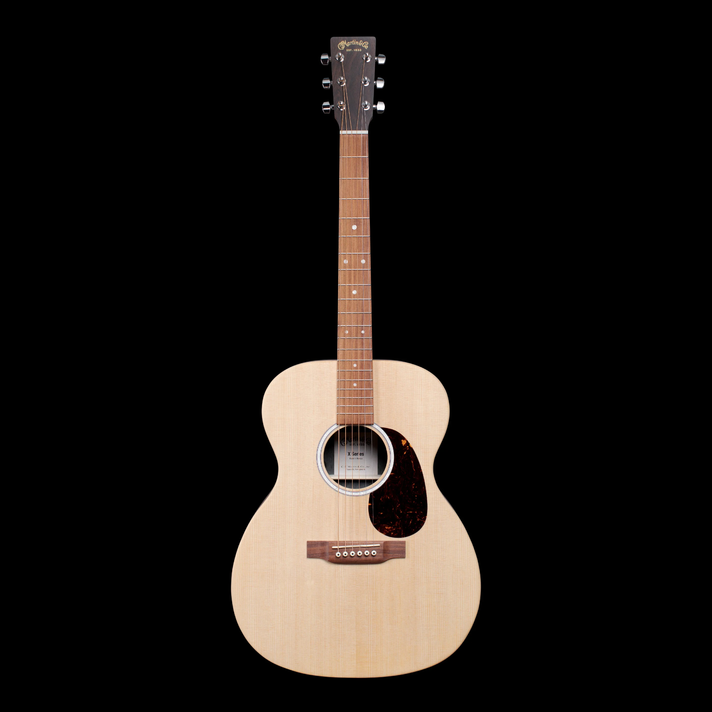 Martin 000-X2E Brazilian Acoustic-Electric Guitar with Gig Bag - Image 3