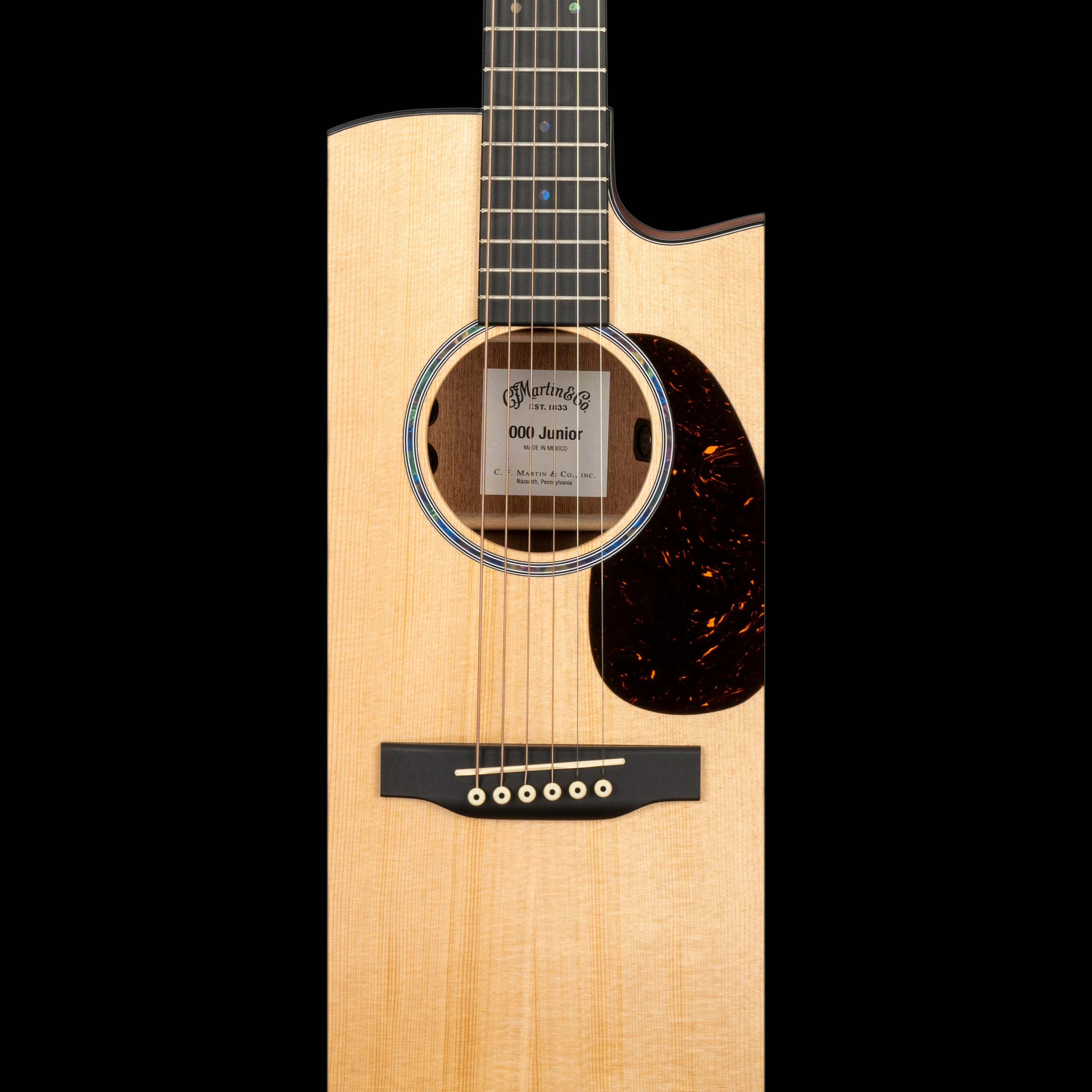 Martin 000C Jr E Natural with Gig Bag - Image 7