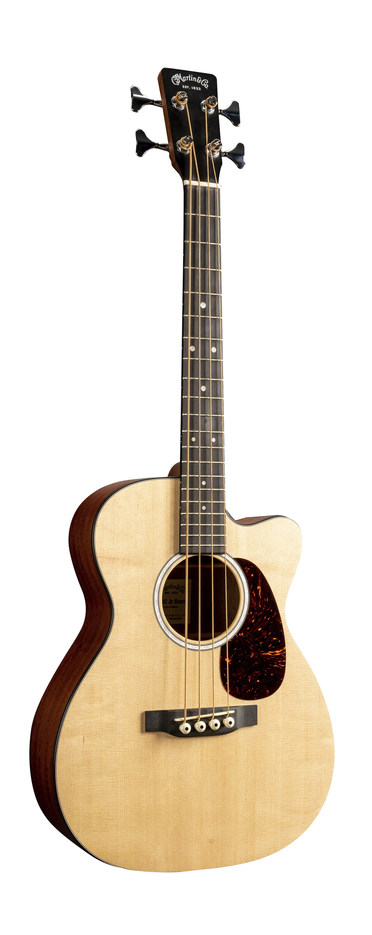 Martin 000CJR-10E Acoustic Electric Bass Natural with Gig Bag - Image 3