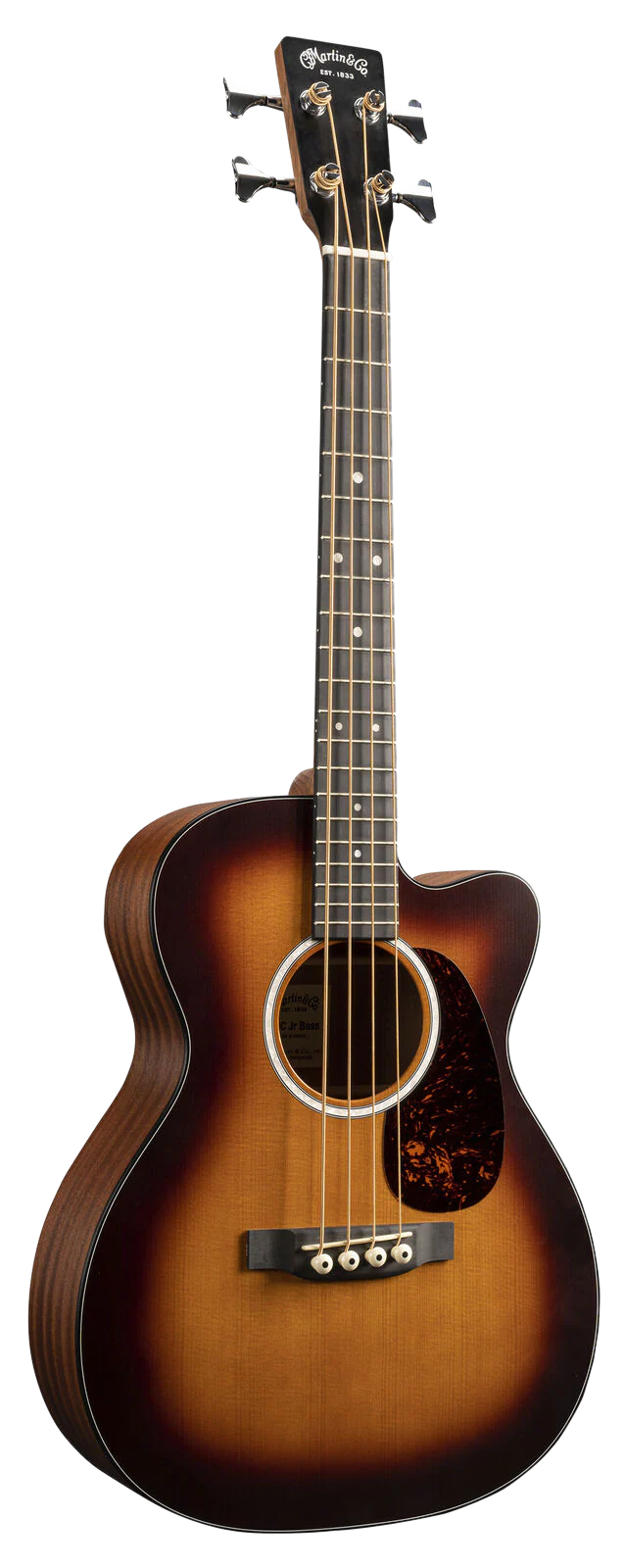 Martin 000CJR-10E Acoustic Electric Bass Sunburst with Gig Bag - Image 3