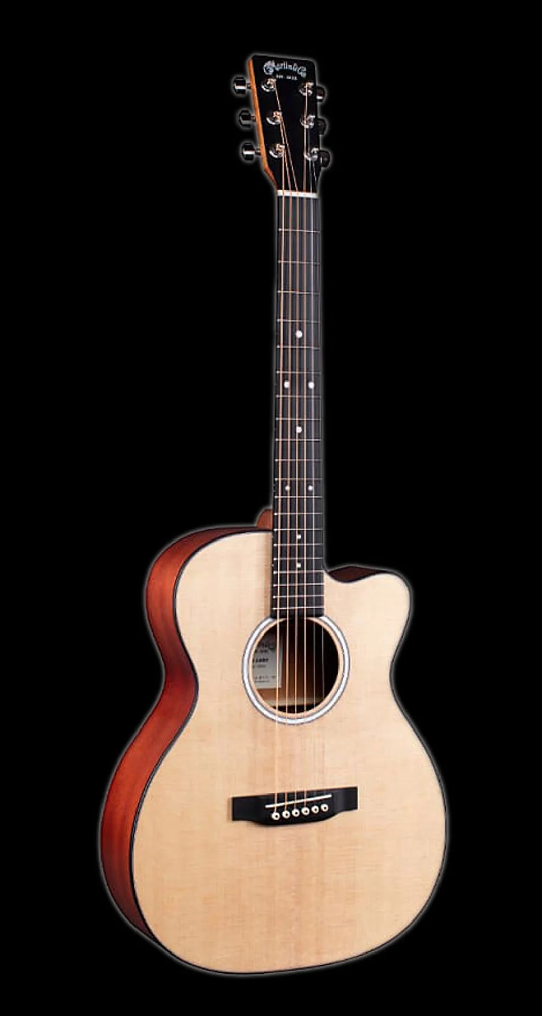 Martin 000CJr-10E Acoustic Guitar With Bag - Image 4