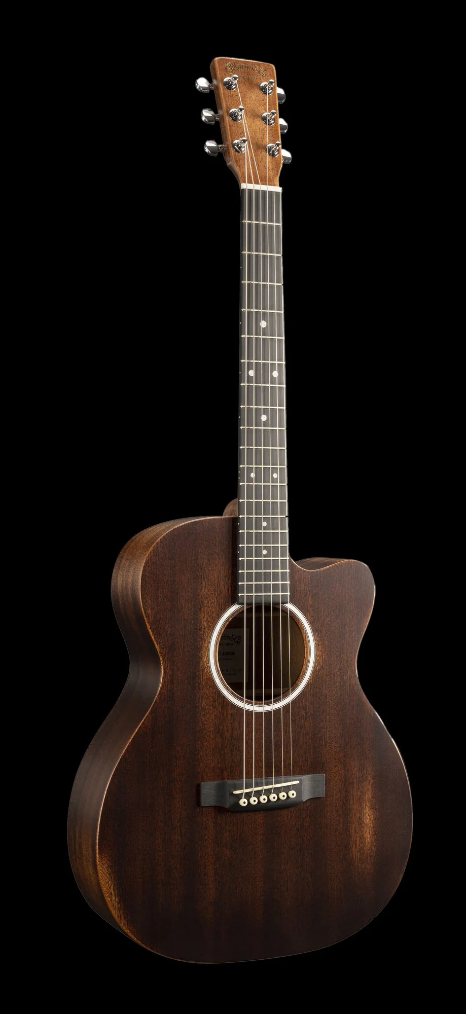 Martin 000CJR-10E StreetMaster Acoustic Electric Guitar Natural with Gig Bag - Image 3