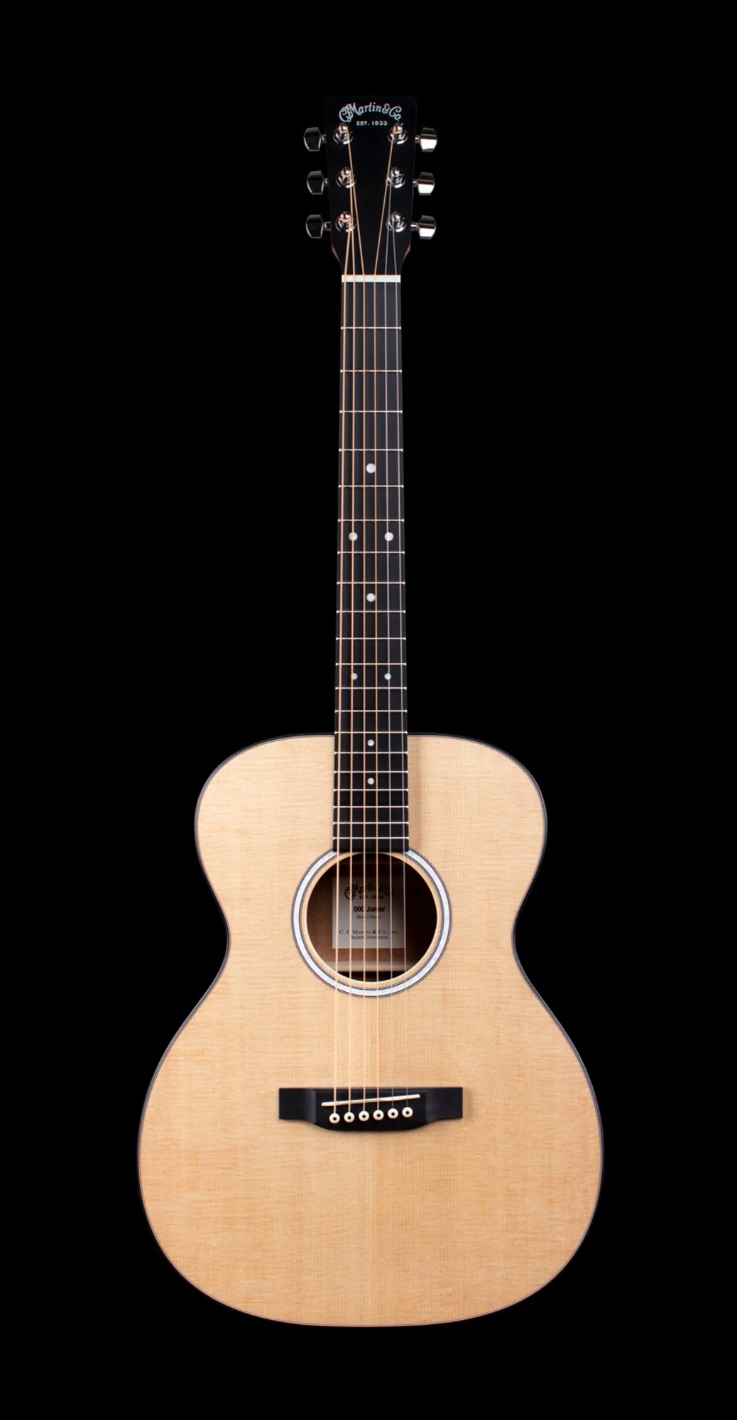 Martin 000Jr-10 Acoustic Guitar With Bag - Image 3
