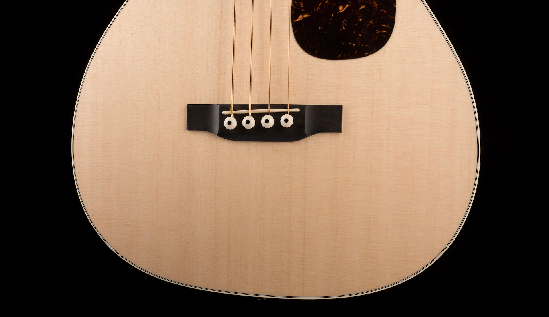 Martin BC-16E Acoustic Electric Bass with Soft Case - Image 5