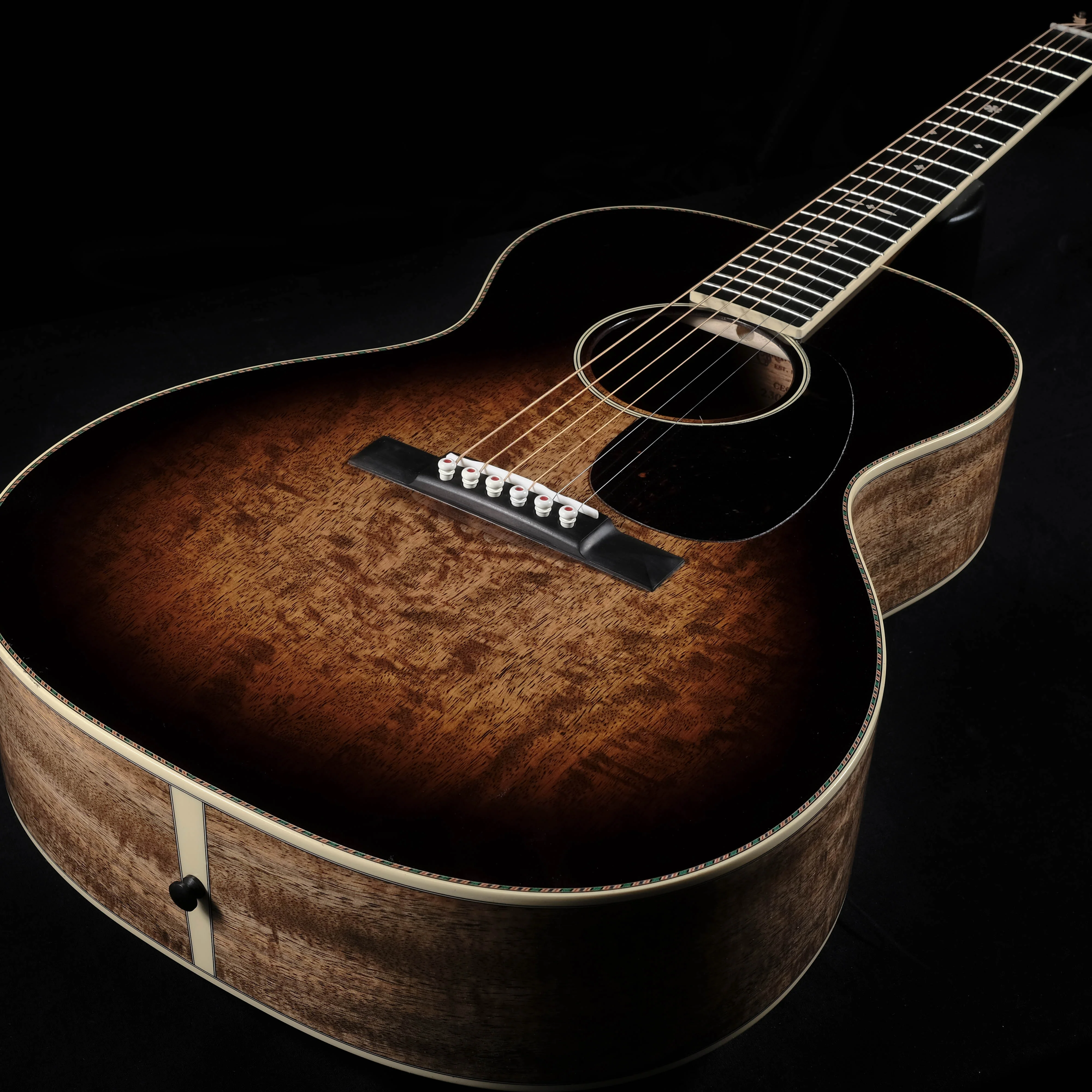 Martin CEO-9 Slope Shoulder 00 Size 14 Fret Mango Sunset Burst  Acoustic Guitar - Image 4