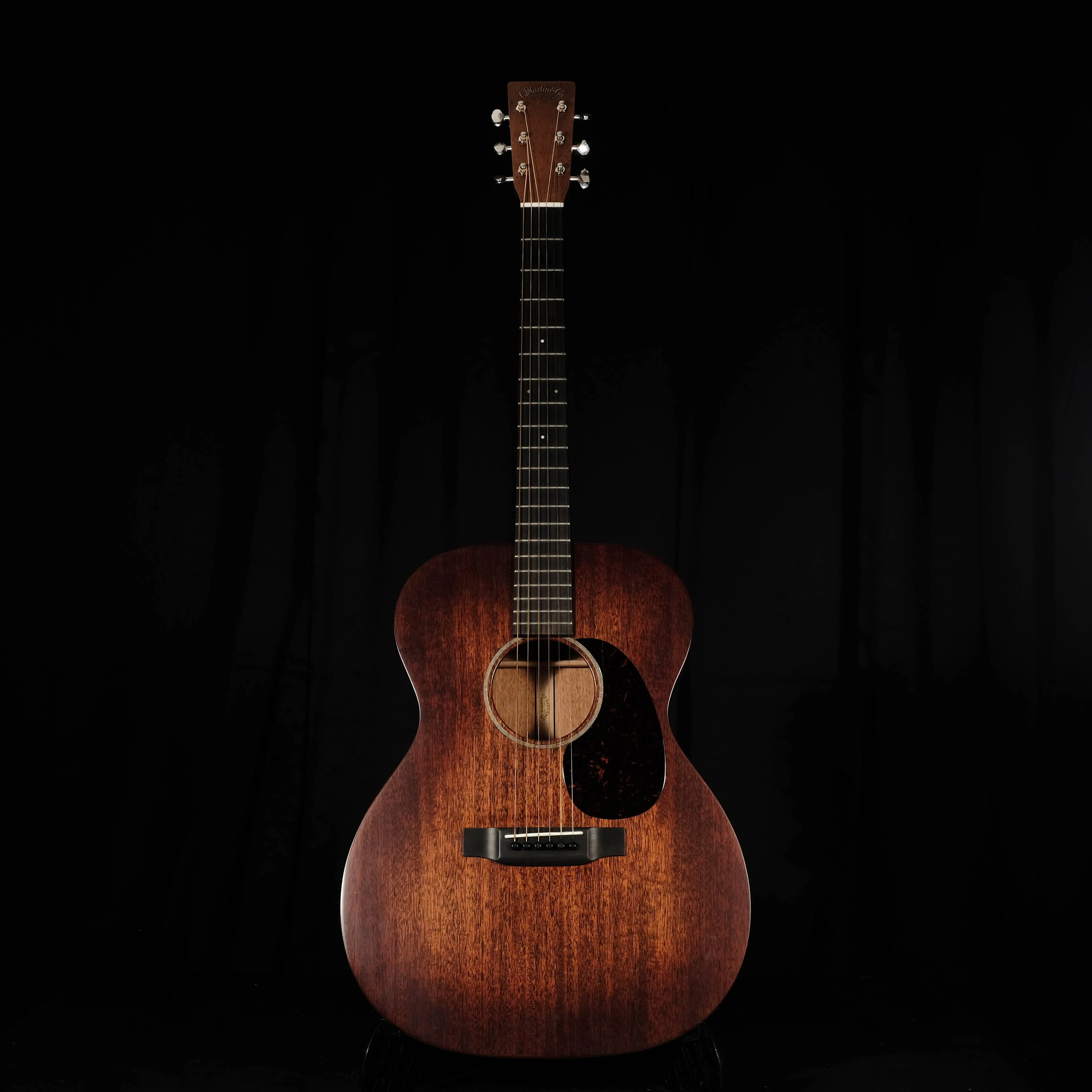 Martin Custom Shop 00014F All Mahogany Burst Acoustic Guitar With Case - Image 2