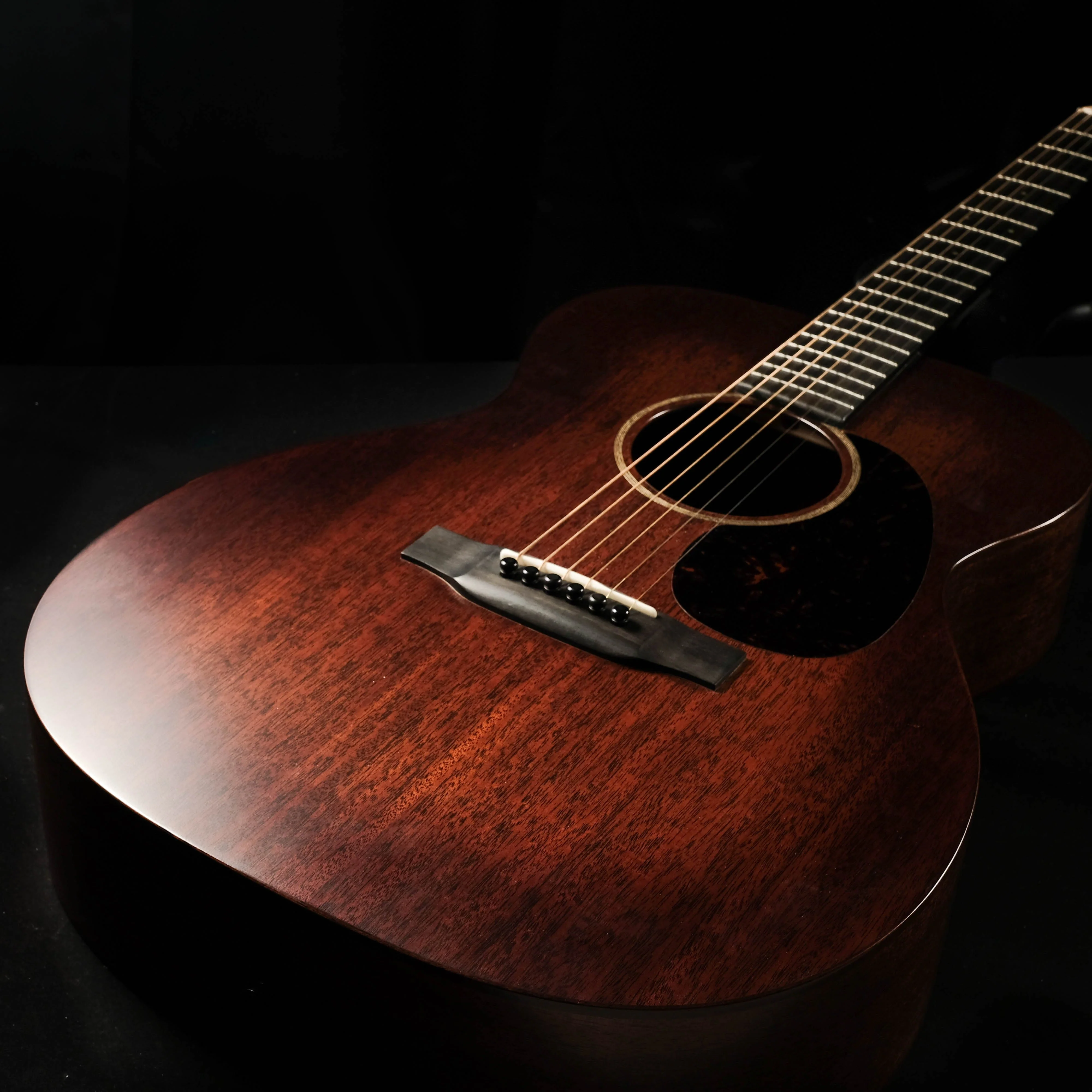 Martin Custom Shop 00014F All Mahogany Burst Acoustic Guitar With Case - Image 4