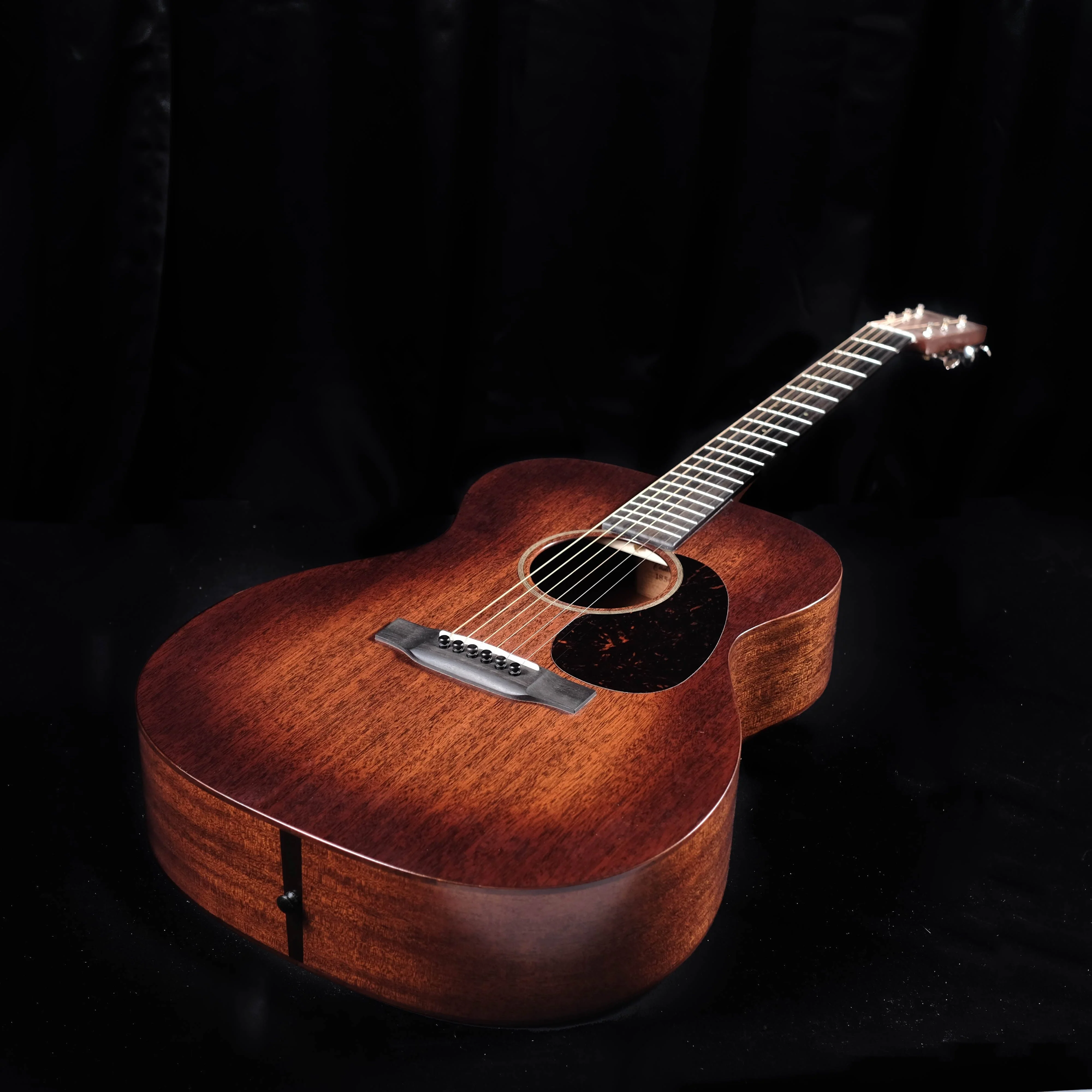 Martin Custom Shop 00014F All Mahogany Burst Acoustic Guitar With Case - Image 5
