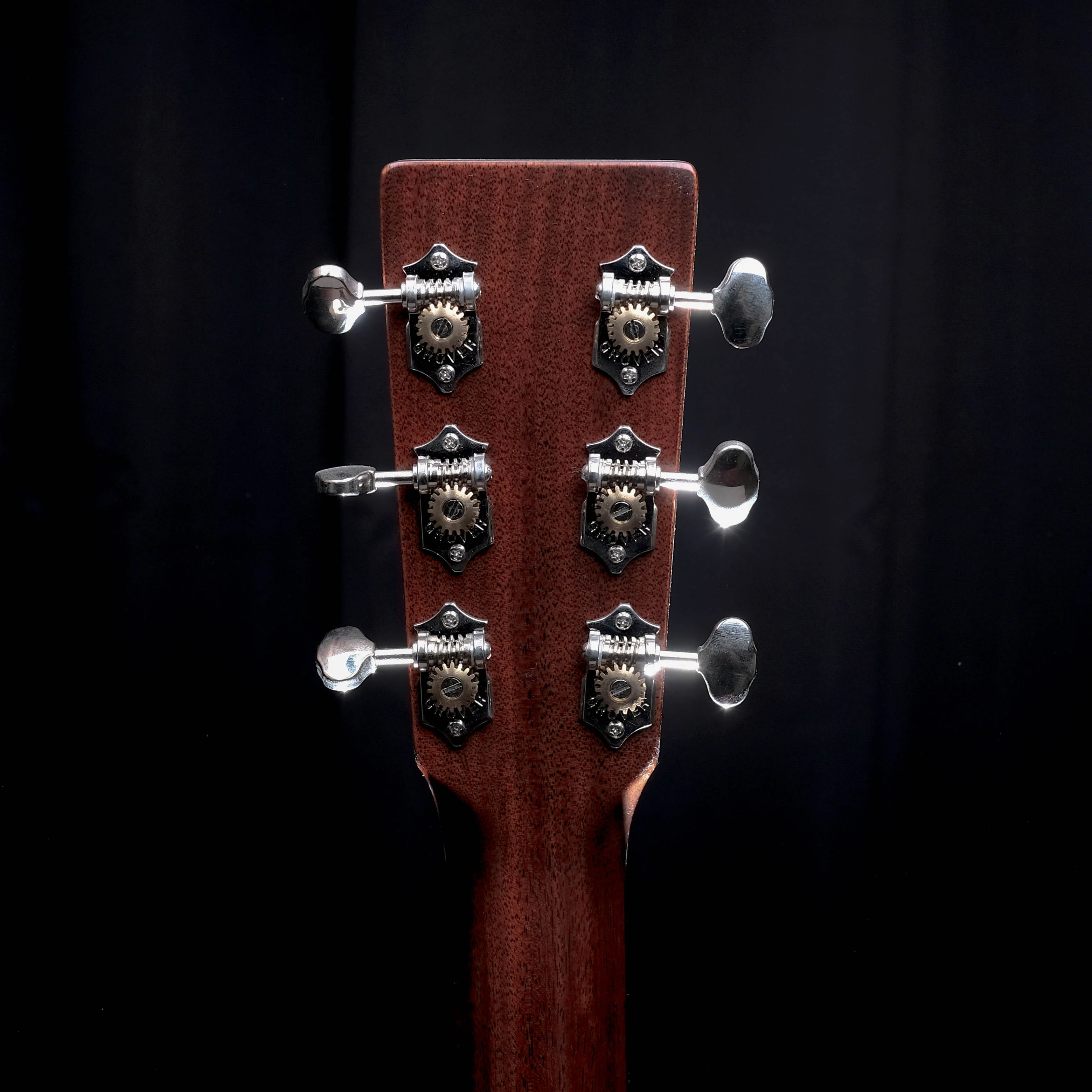 Martin Custom Shop 00014F All Mahogany Burst Acoustic Guitar With Case - Image 9