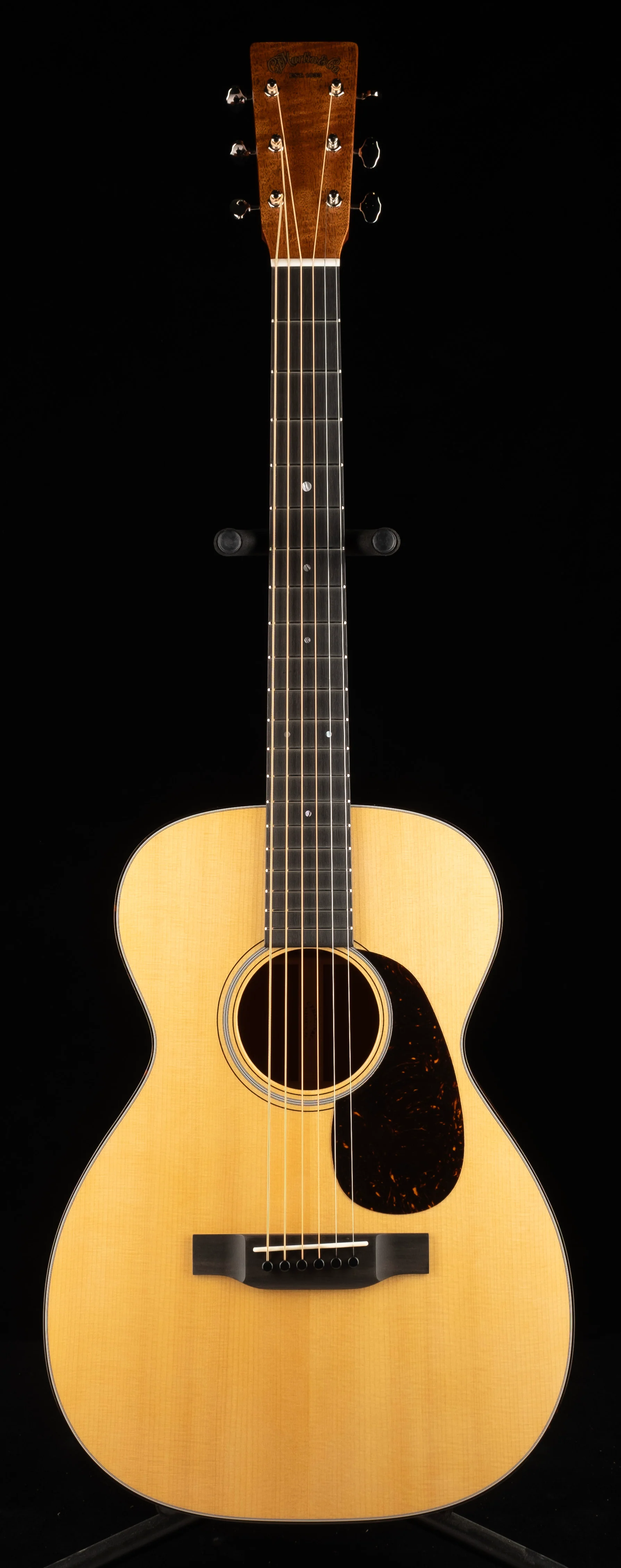 Martin Custom Shop 0 Concert Style 18 Quilted Mahogany Acoustic Guitar - Image 3