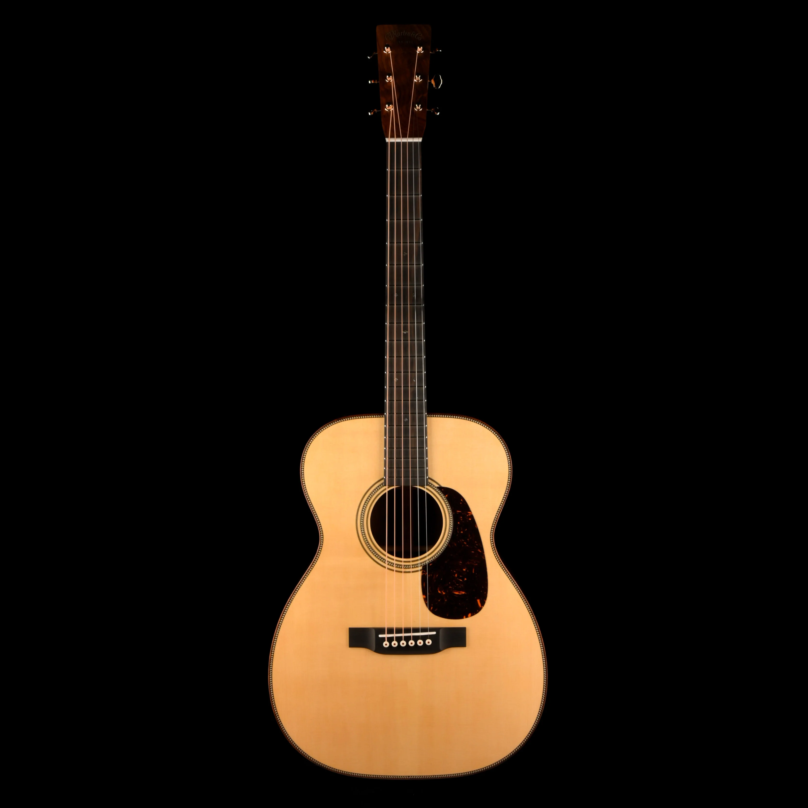Martin Custom Shop 00-28 Deep Body Wild Grain East Indian Rosewood and Italian Alpine Spruce - Image 2