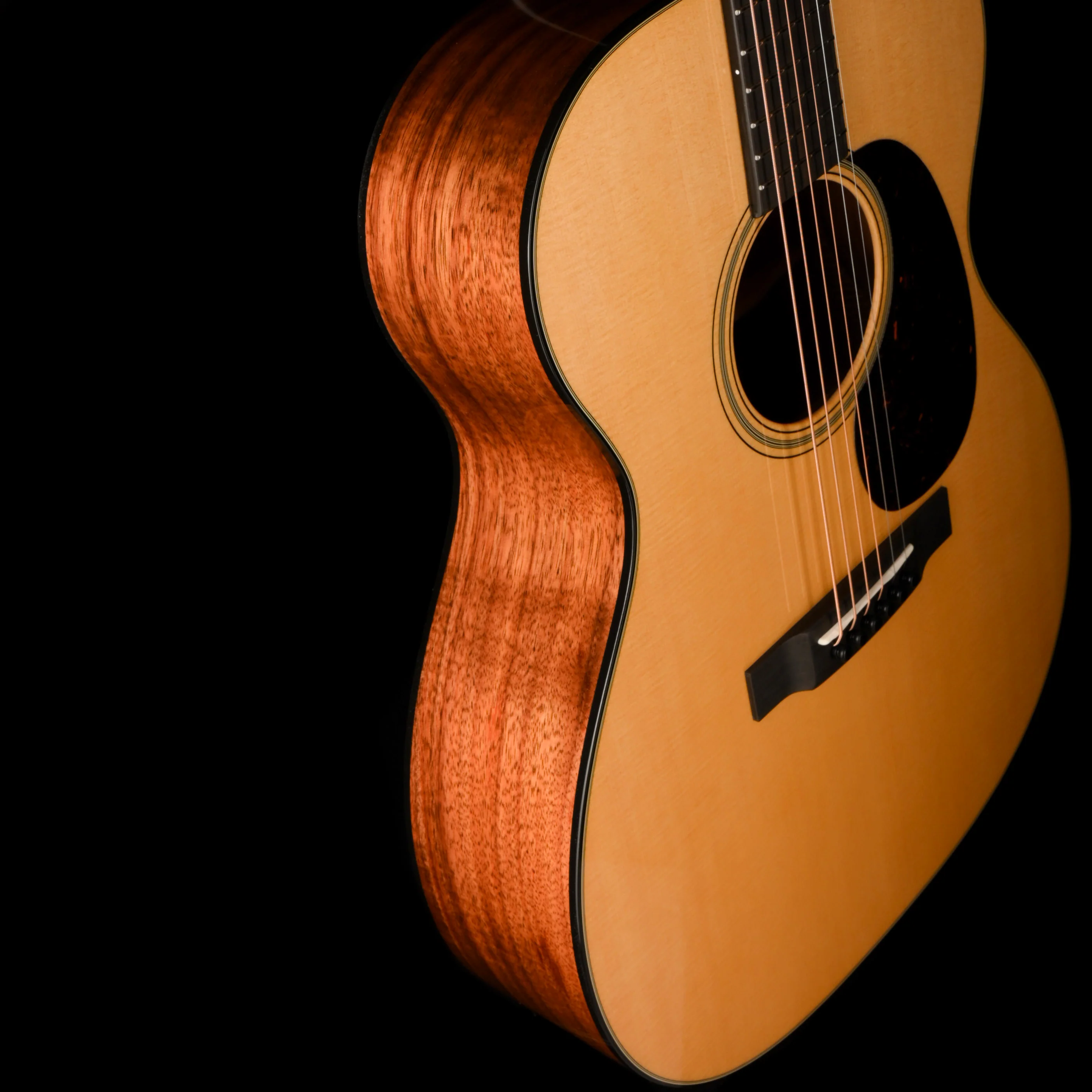 Martin Custom Shop 000-18 Flamed Koa Acoustic Guitar - Image 7