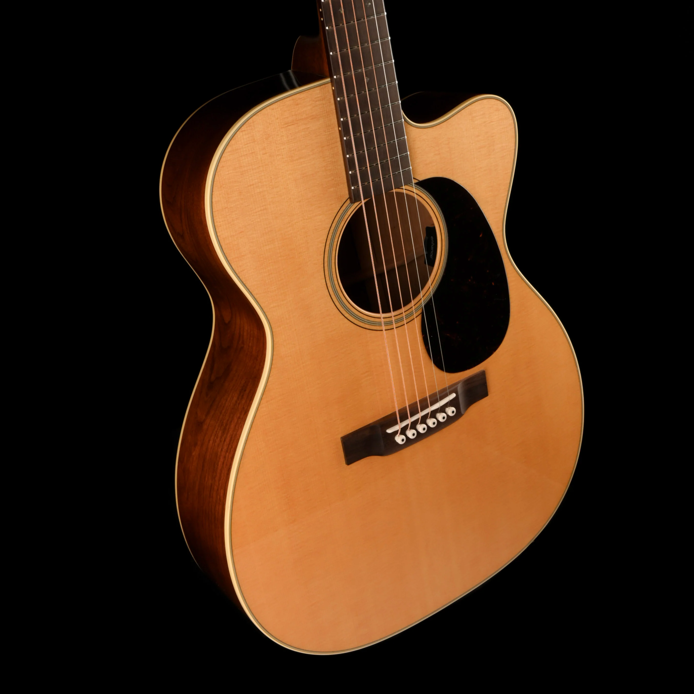 Martin Custom Shop 000-18E Cherry Sitka Spruce Acoustic Electric Guitar - Image 6
