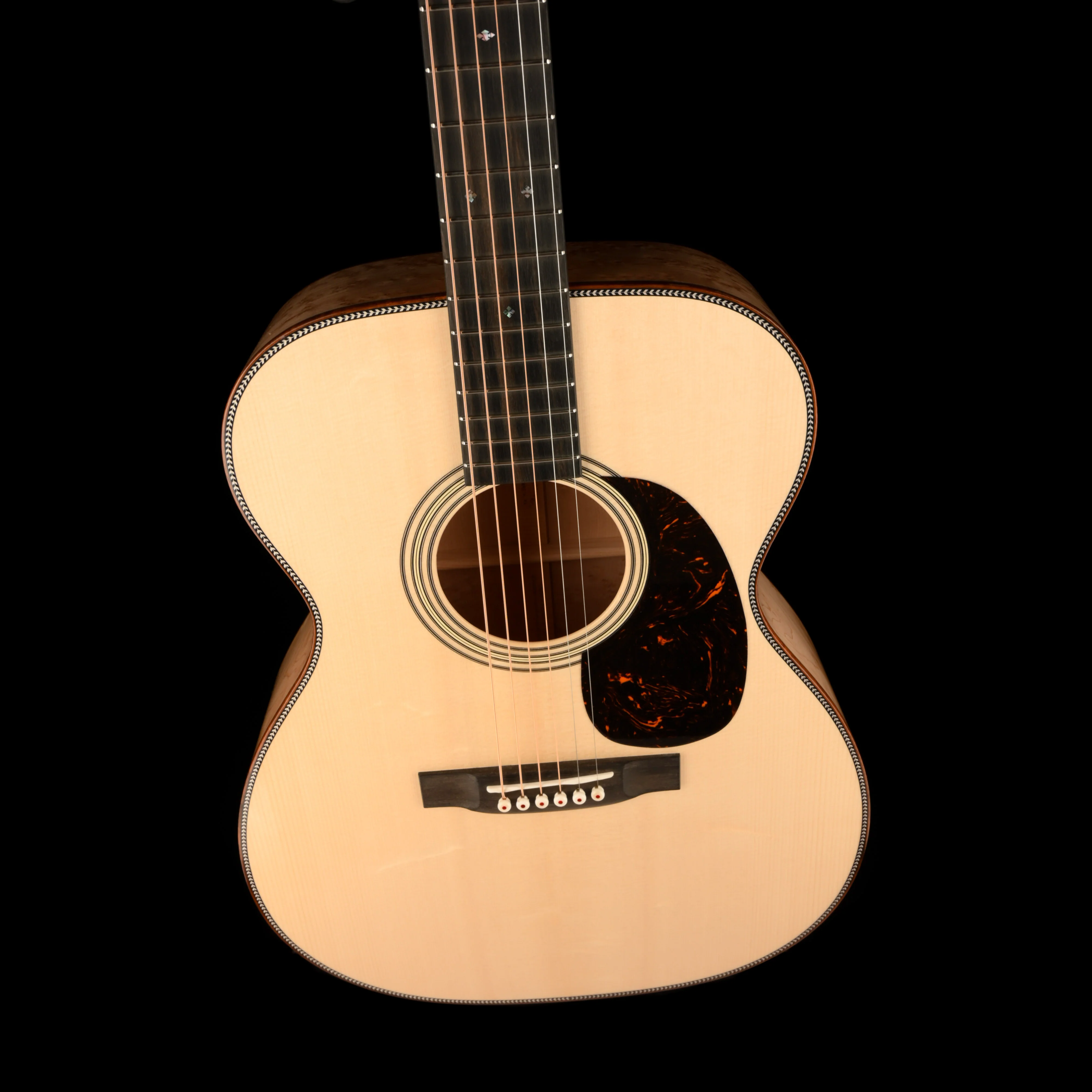 Martin Custom Shop 000-28 Birdseye Maple Acoustic Guitar - Image 3