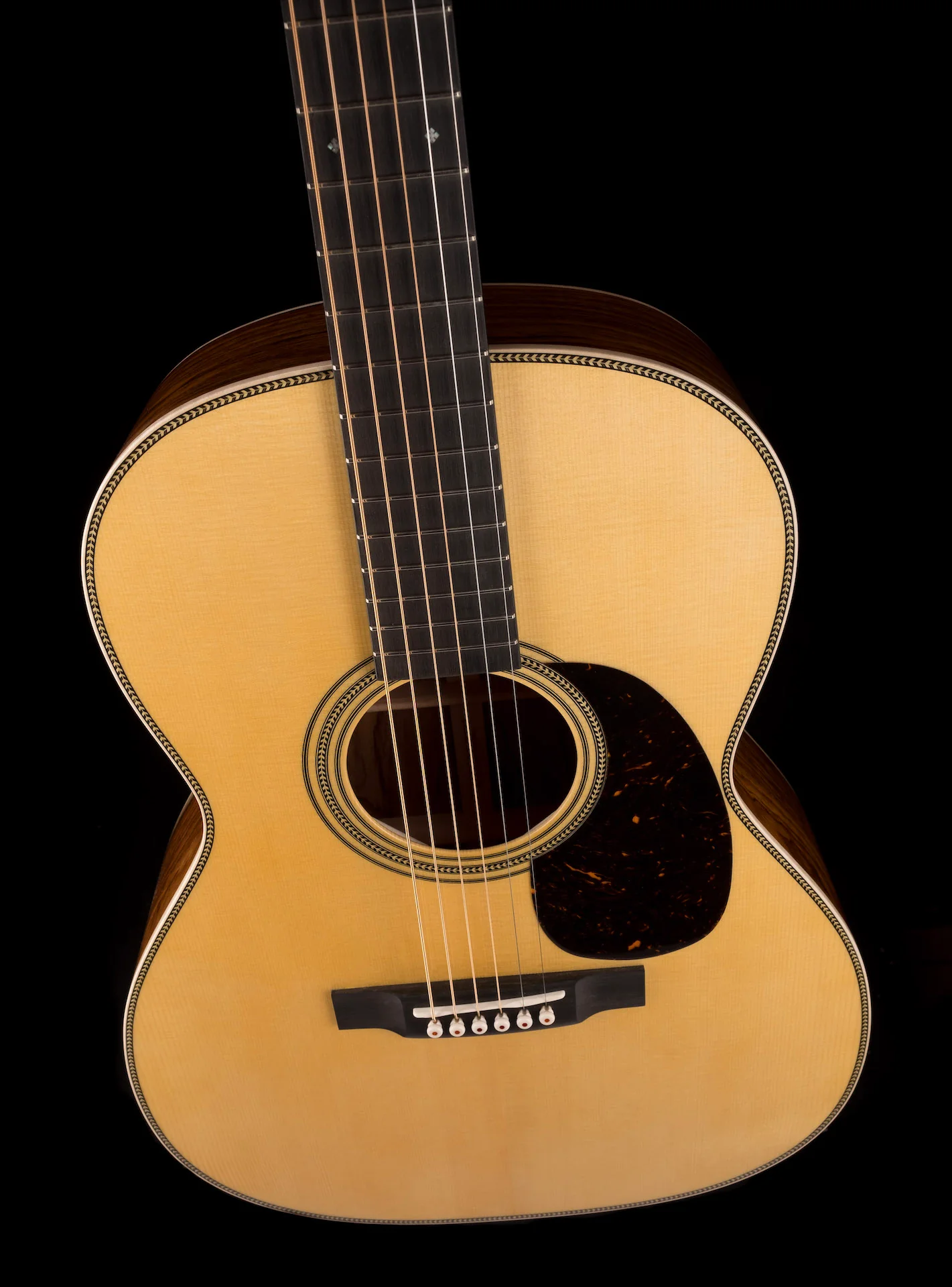 Martin Custom Shop 000-28 Slotted Headstock Guatemalan Rosewood With Italian Alpine Spruce - Image 4