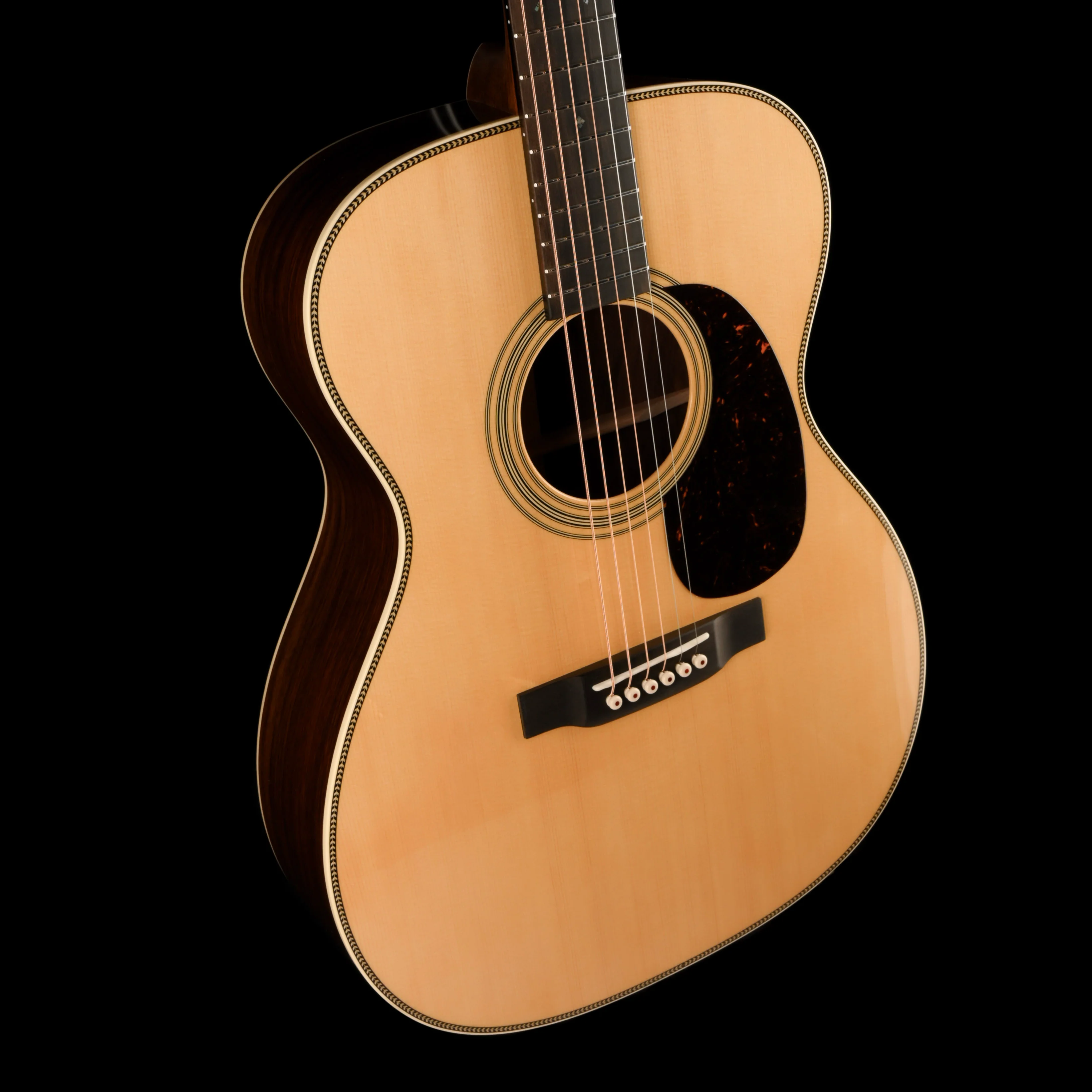 Martin Custom Shop 000-28 Wild Grain East Indian Rosewood Italian Alpine Spruce Top Acoustic - Image 5