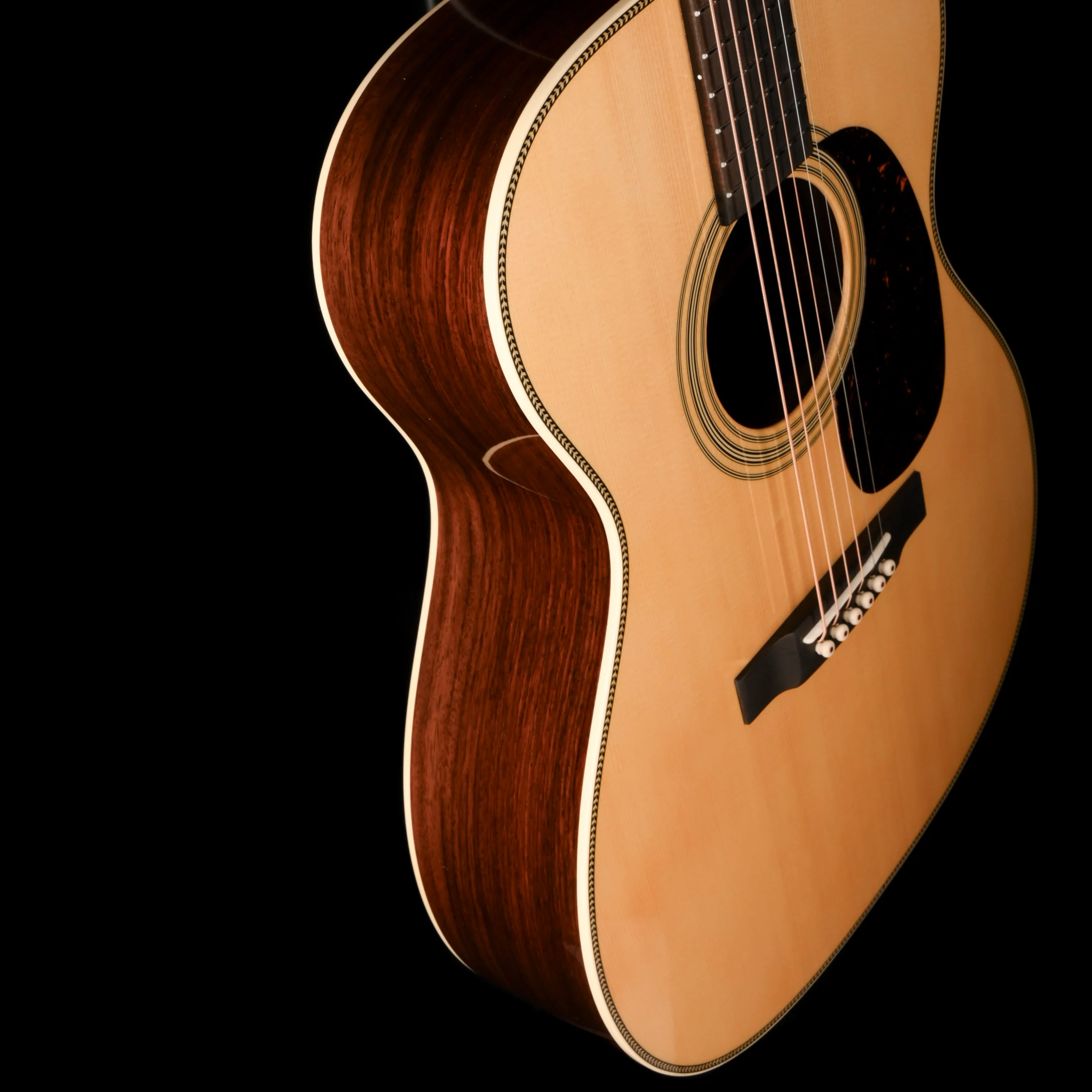 Martin Custom Shop 000-28 Wild Grain East Indian Rosewood Italian Alpine Spruce Top Acoustic - Image 6