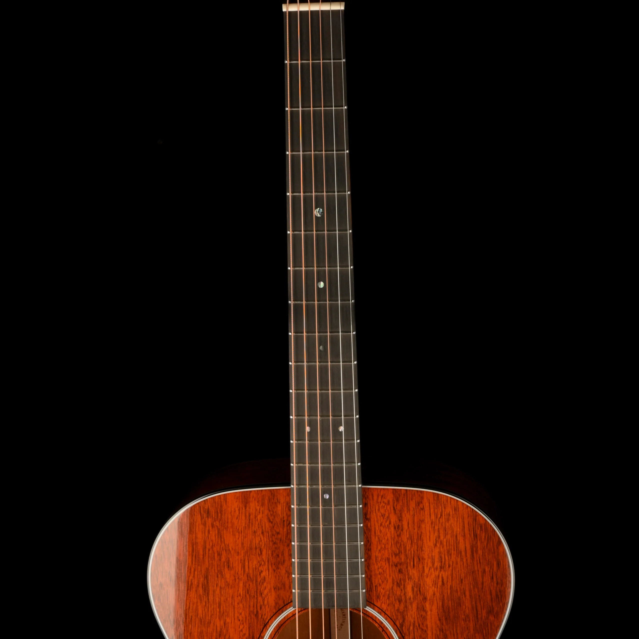 Martin Custom Shop 000-18 All Mahogany Acoustic Guitar - Image 7