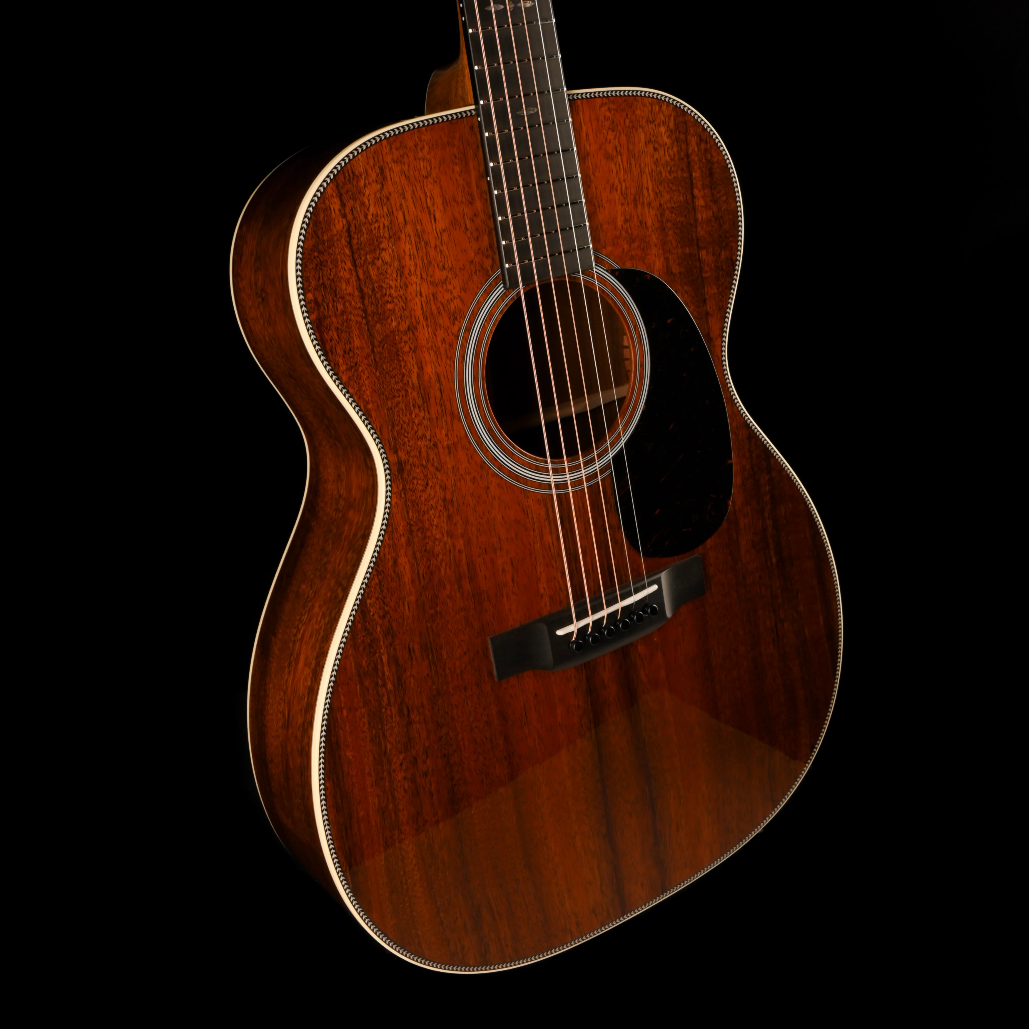 Martin Custom Shop 000-28 All Flamed Koa Acoustic Guitar - Image 5