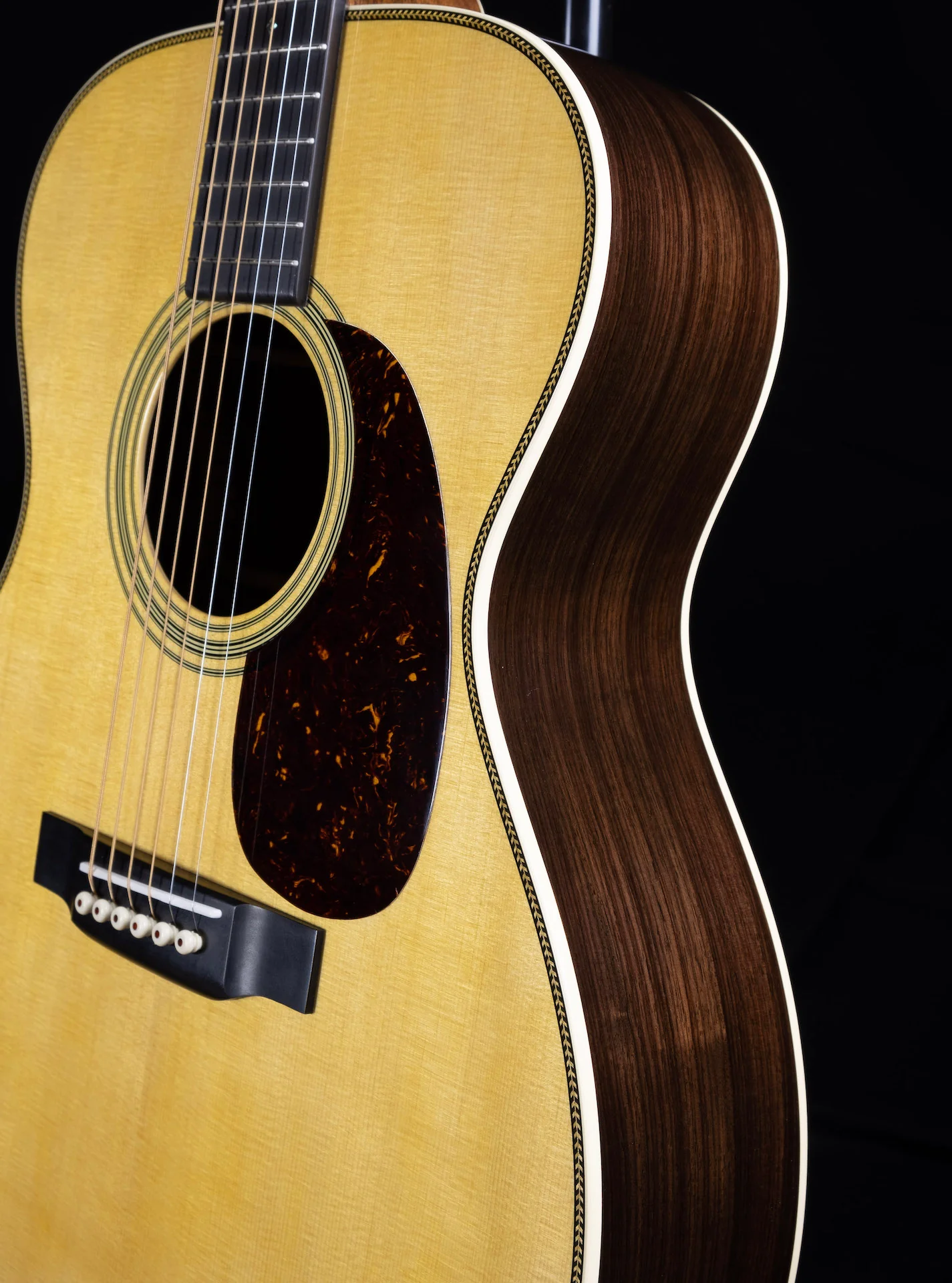 Martin Custom Shop 000 Style 28 Slotted Headstock East Indian Rosewood Acoustic Guitar - Image 5