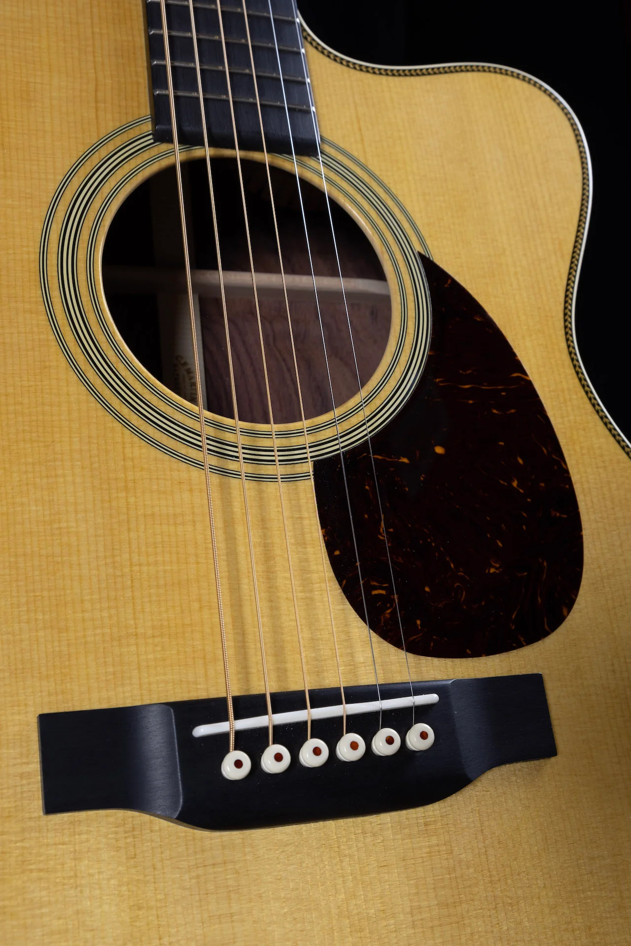 Martin Custom Shop OM Style 28 Wild Grain East Indian Rosewood Acoustic Guitar - Image 7