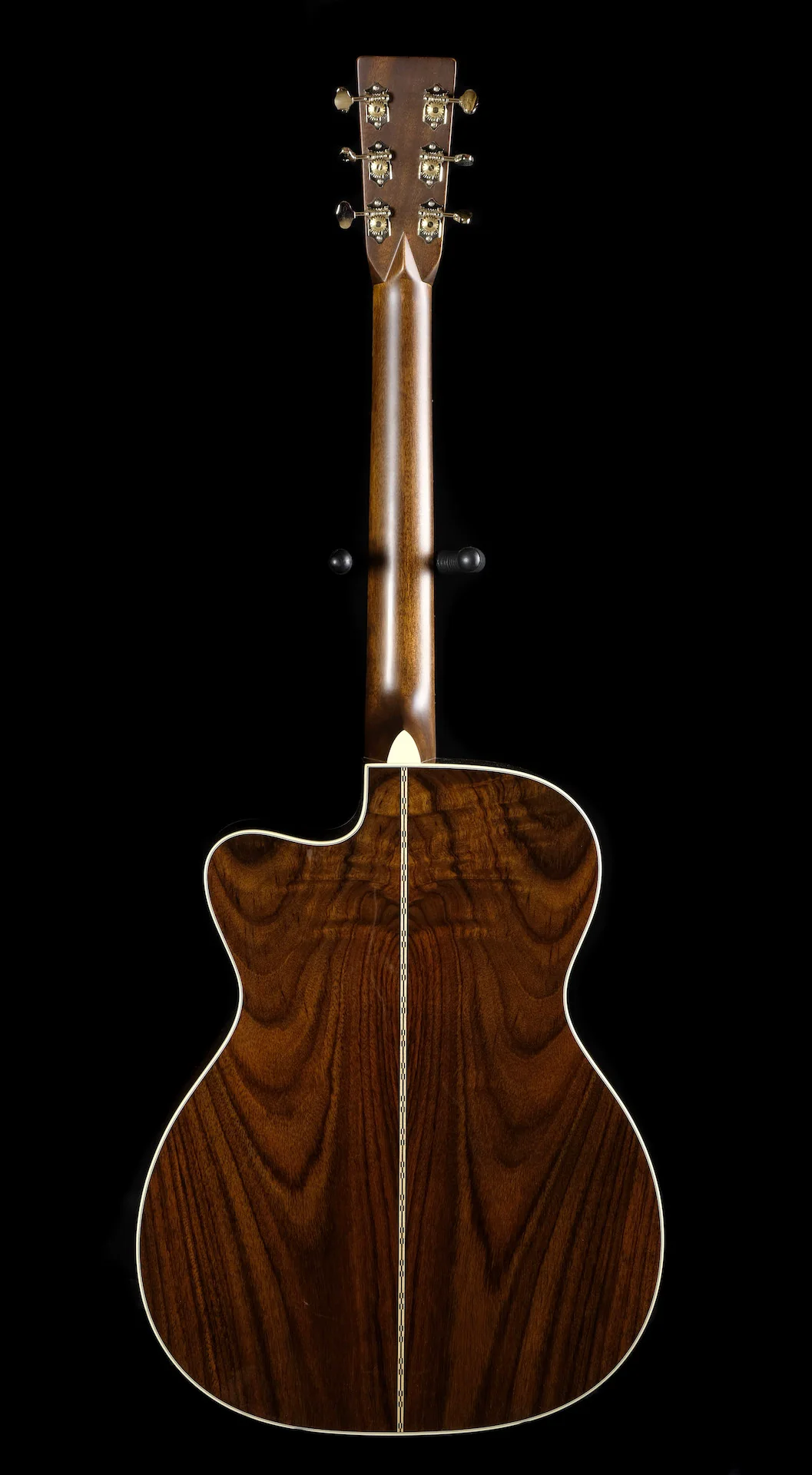 Martin Custom Shop OM Style 28 Wild Grain East Indian Rosewood Acoustic Guitar - Image 8