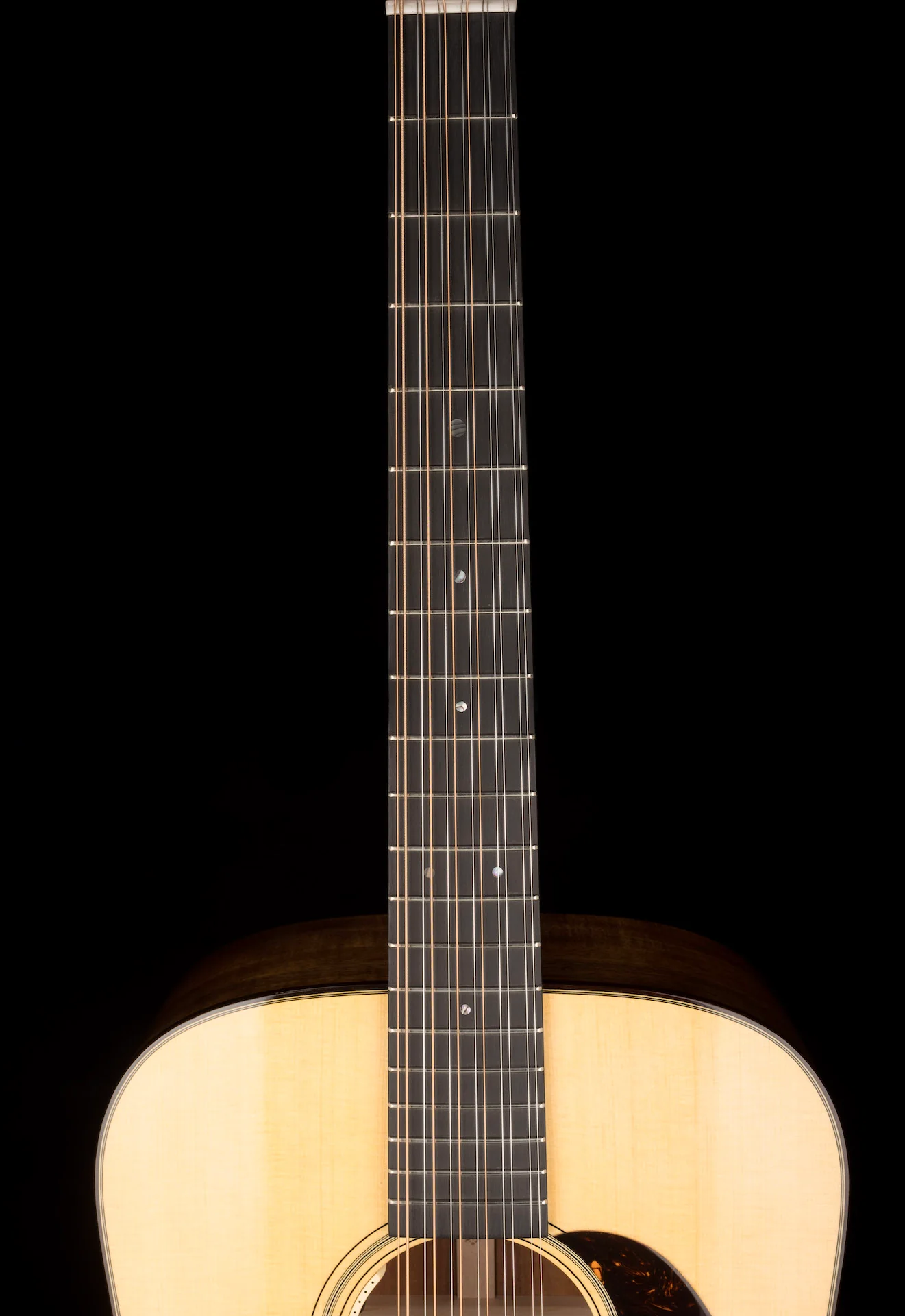Martin Custom Shop D-18E 12 String Flame Koa With Sitka Spruce - Image 13