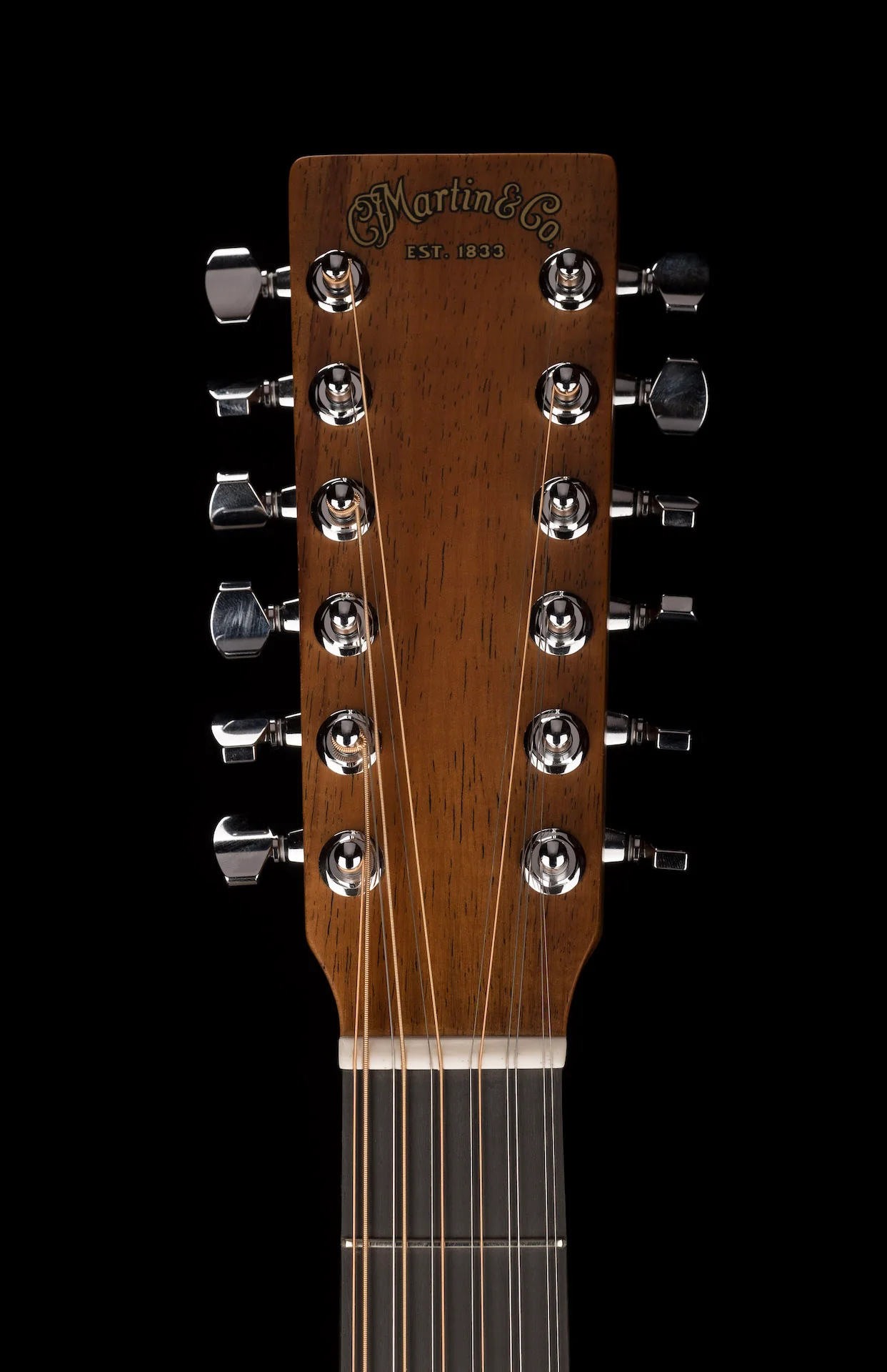 Martin Custom Shop D-18E 12 String Flame Koa With Sitka Spruce - Image 14