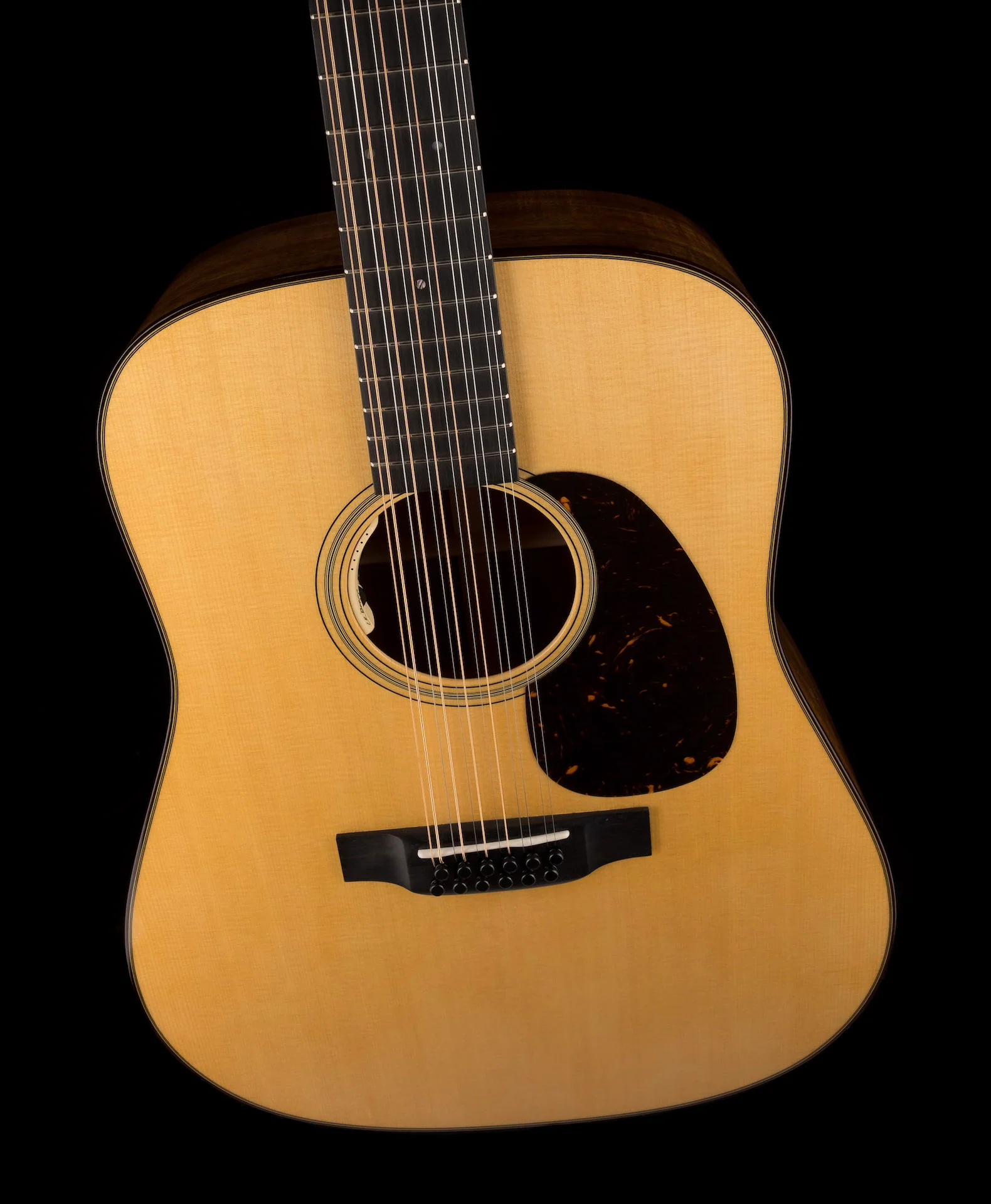 Martin Custom Shop D-18E 12 String Flame Koa With Sitka Spruce - Image 5