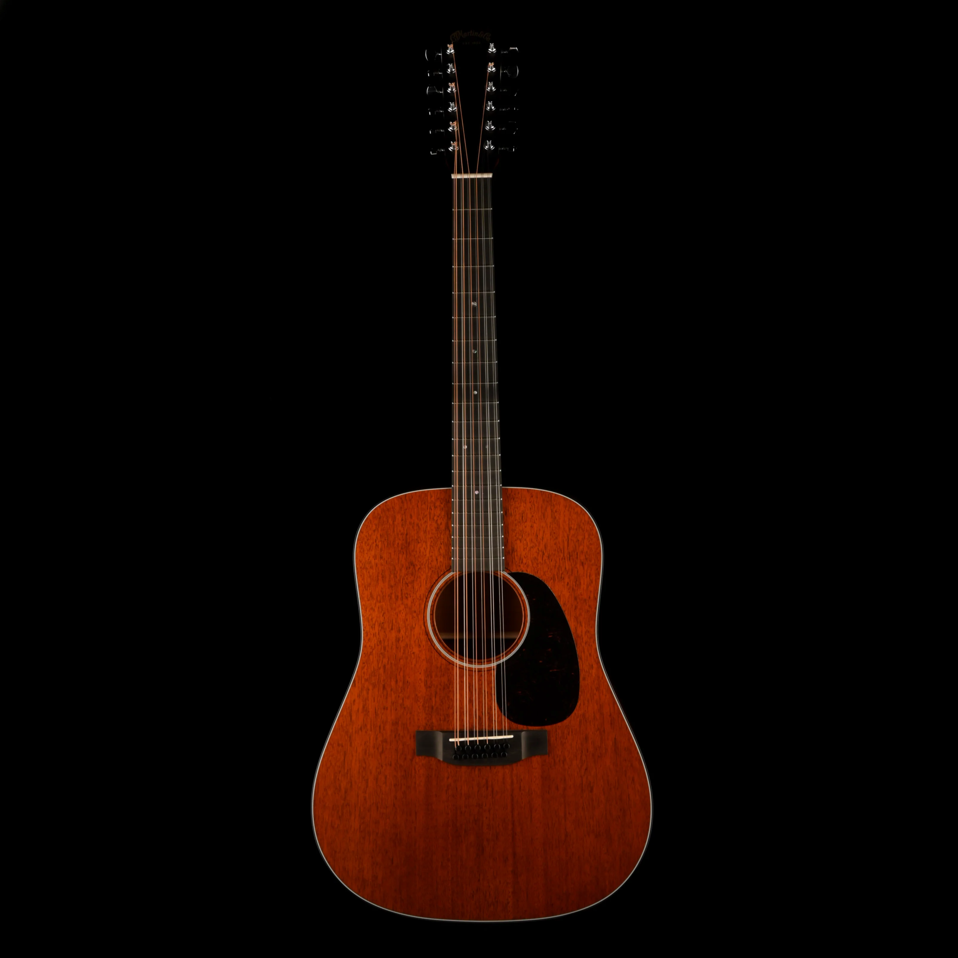 Martin Custom Shop D-18 12 String All Mahogany Acoustic Guitar - Image 2