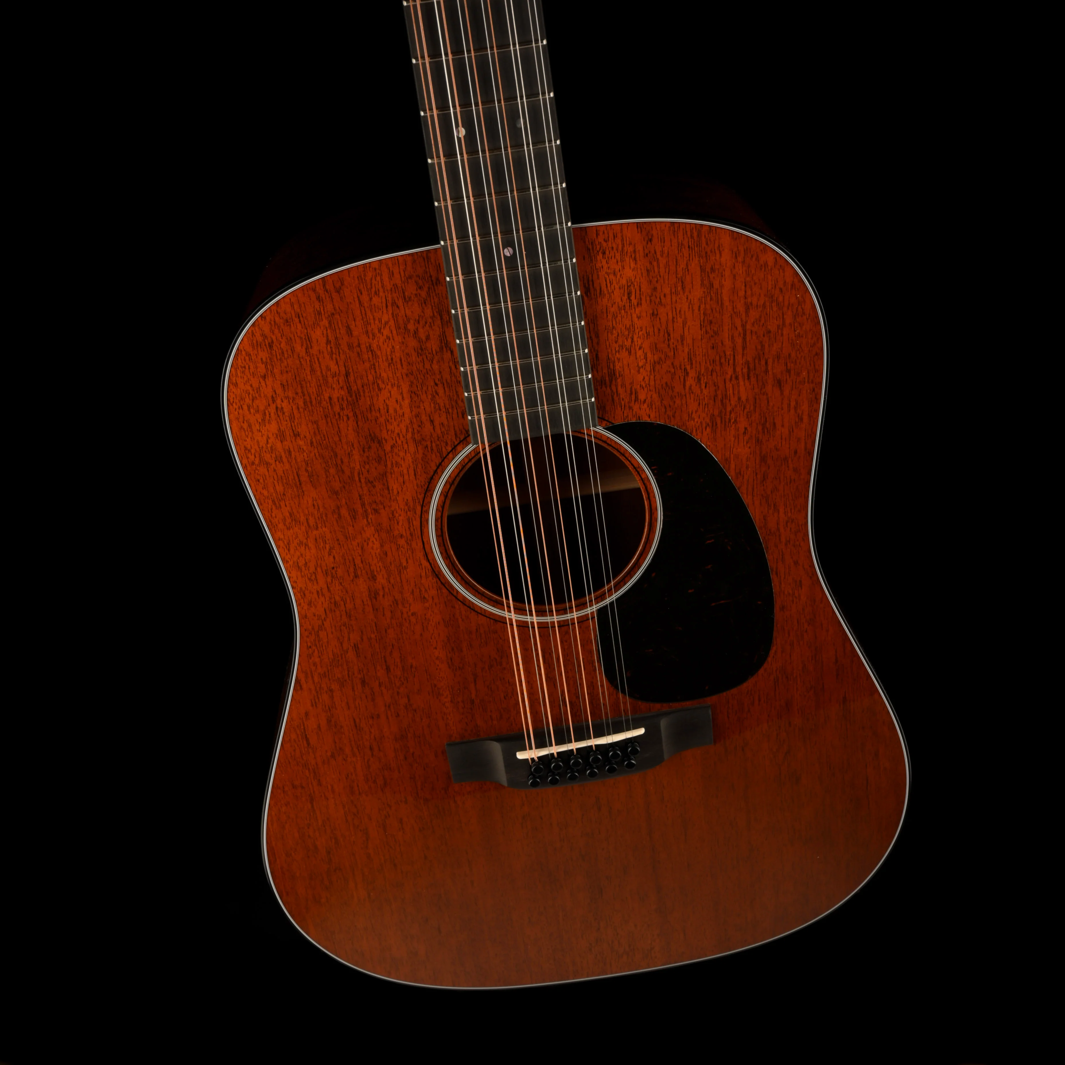 Martin Custom Shop D-18 12 String All Mahogany Acoustic Guitar - Image 3