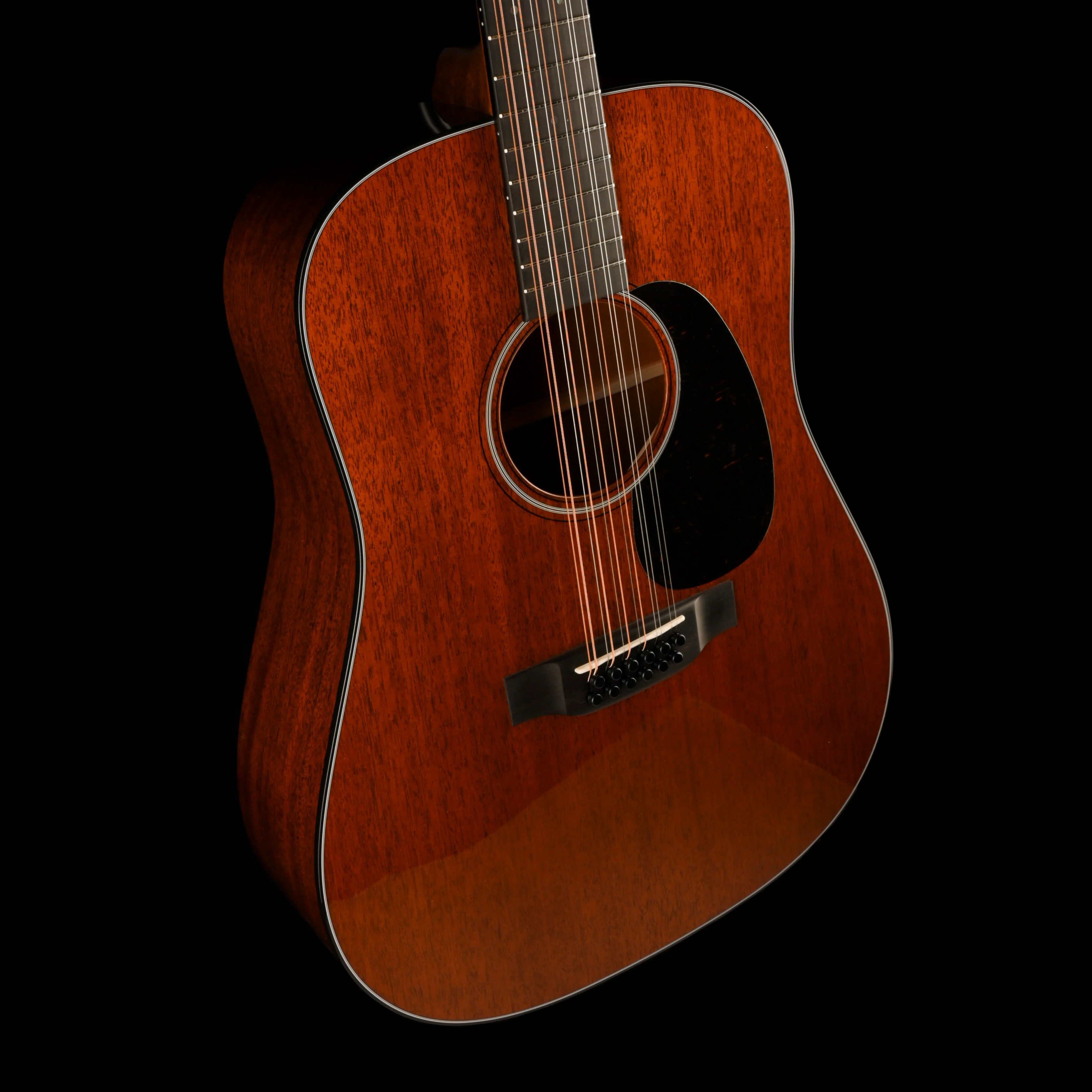 Martin Custom Shop D-18 12 String All Mahogany Acoustic Guitar - Image 5