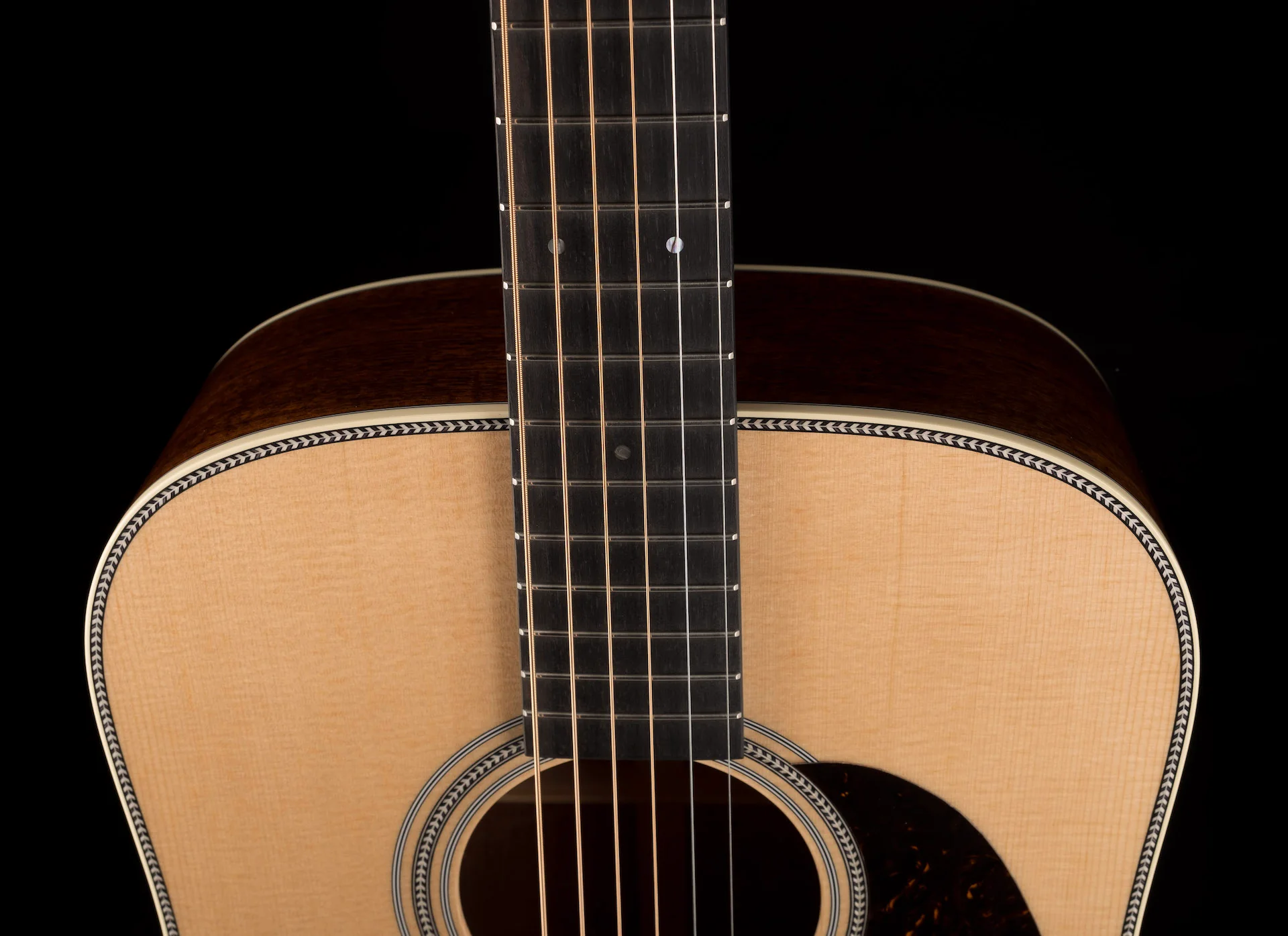 Martin Custom Shop D-18 Mahogany with Sitka Spruce With Case - Image 4