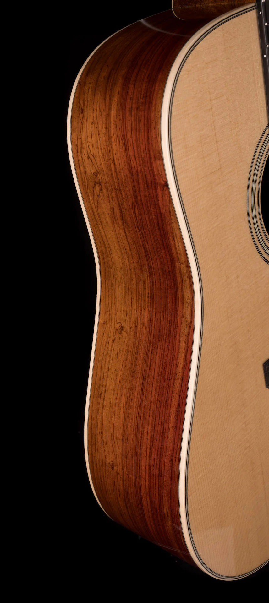 Martin Custom Shop D-28 Crimson Cocobolo with Sitka Spruce With Case - Image 9