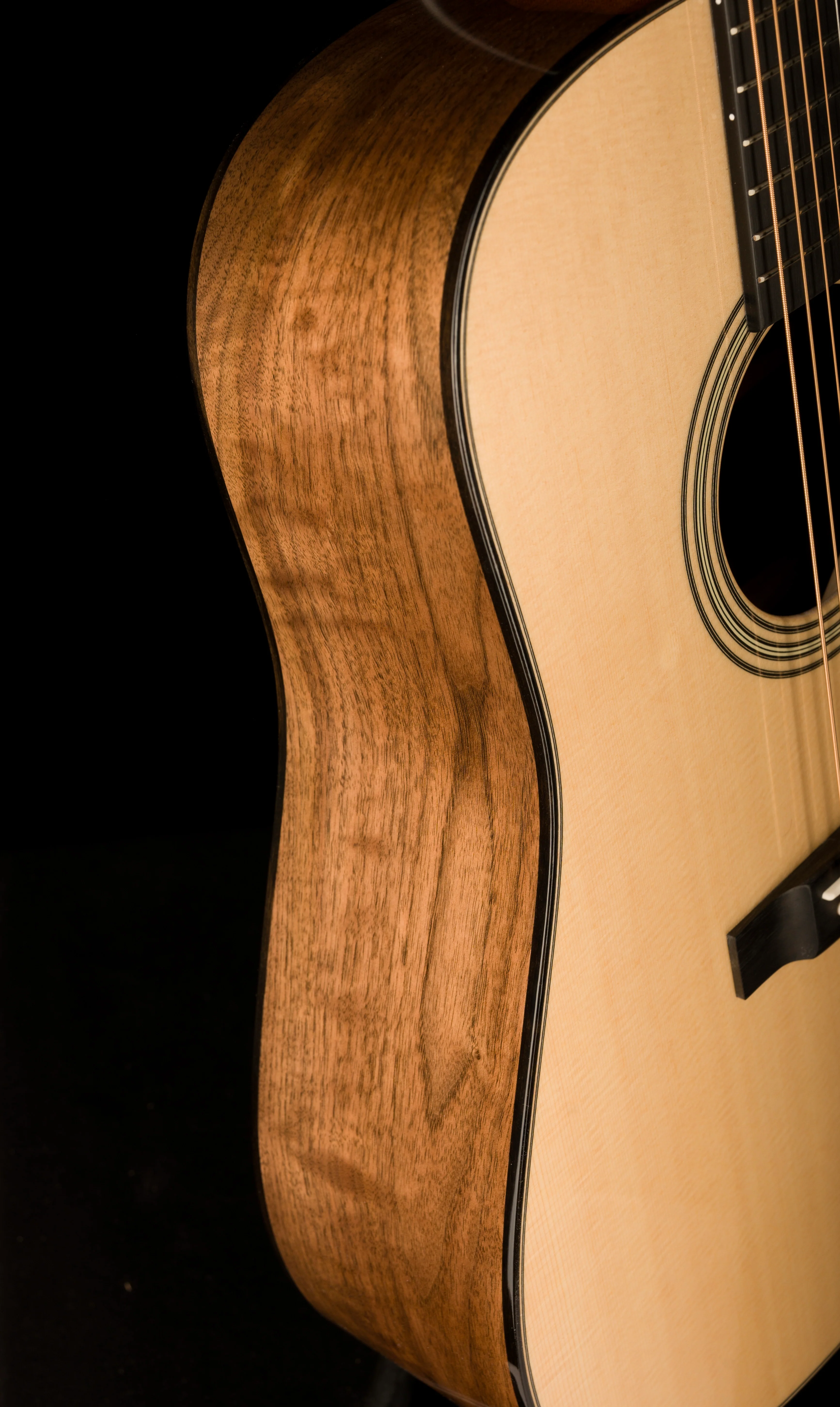 Martin Custom Shop D-28 Figured Black Walnut With Case - Image 10