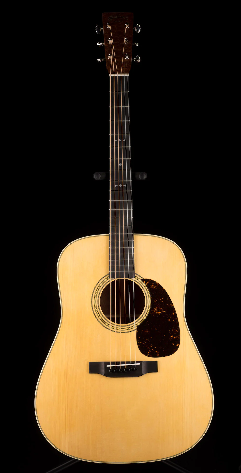 Martin Custom Shop D-28 Quilted Pommele Sapele with Adirondack Spruce With Case - Image 3