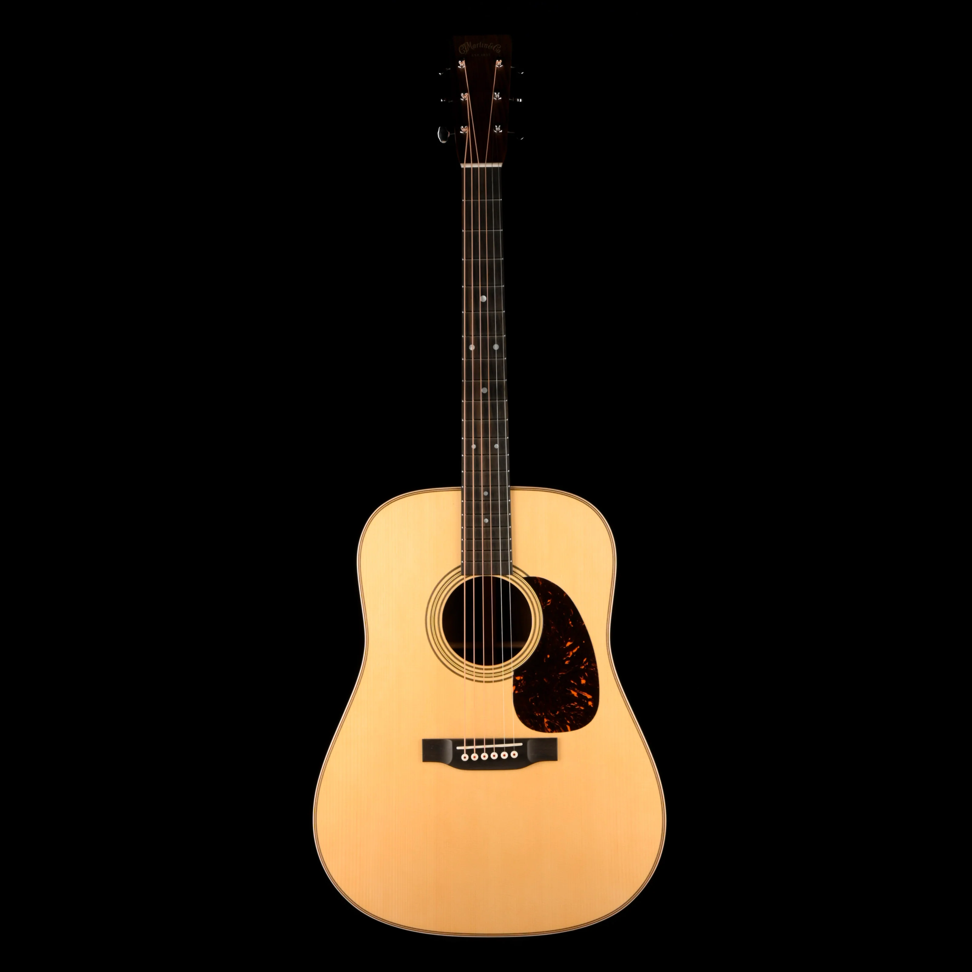 Martin Custom Shop D-28 Wild Grain East Indian Rosewood Sitka Spruce Acoustic Guitar - Image 2
