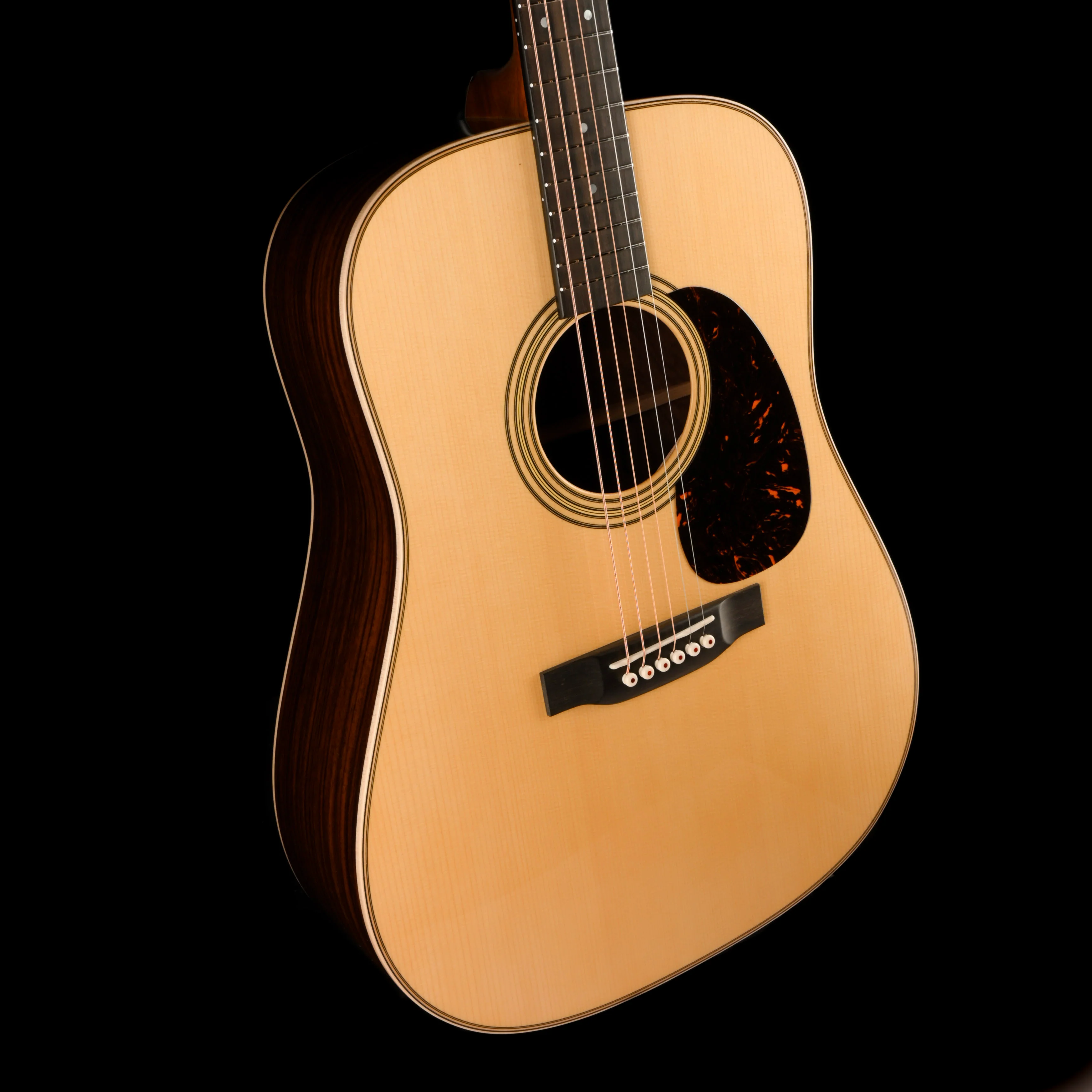 Martin Custom Shop D-28 Wild Grain East Indian Rosewood Sitka Spruce Acoustic Guitar - Image 5