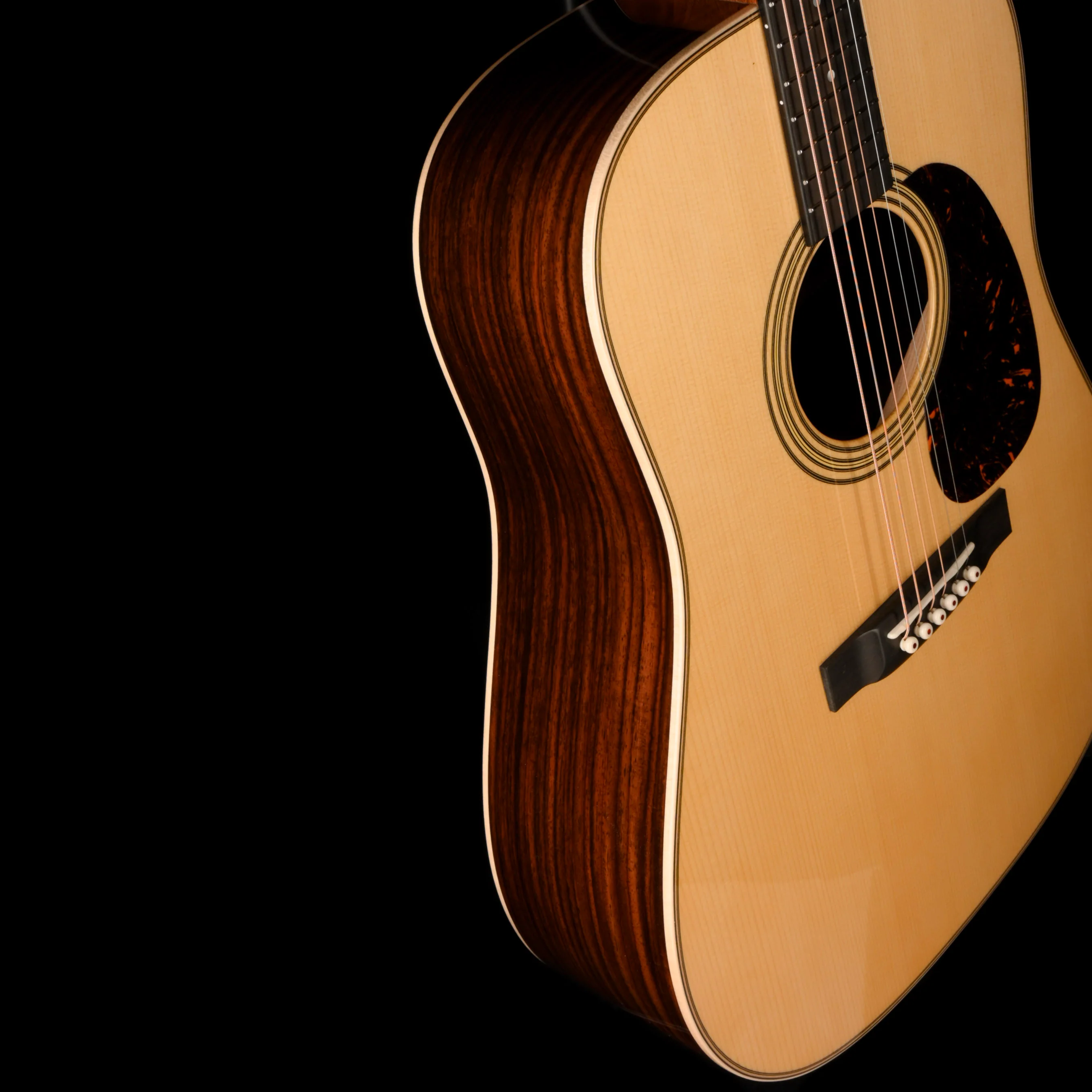 Martin Custom Shop D-28 Wild Grain East Indian Rosewood Sitka Spruce Acoustic Guitar - Image 6
