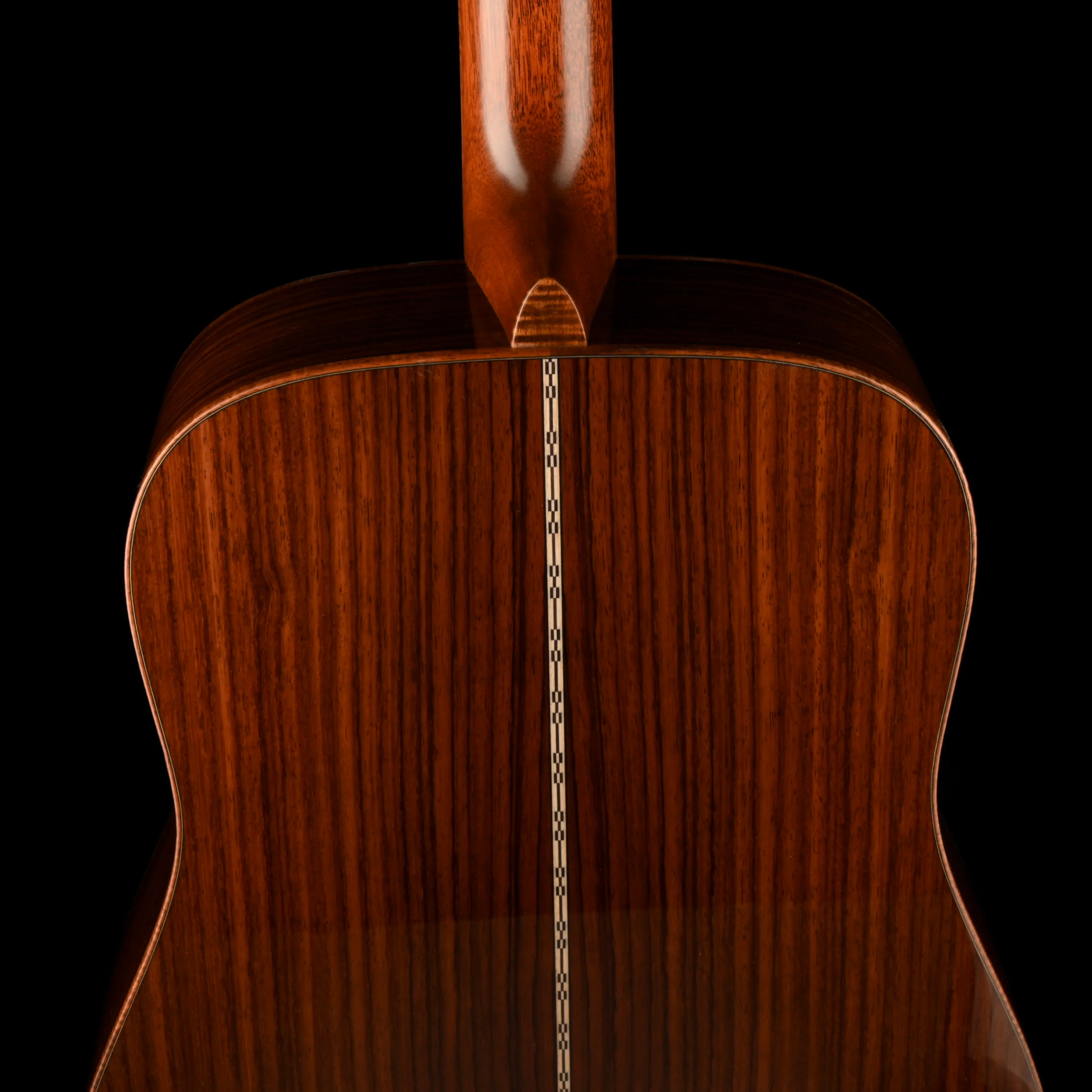 Martin Custom Shop Dreadnaught/000 Style 28 Indian Rosewood Sunburst With Case - Image 11