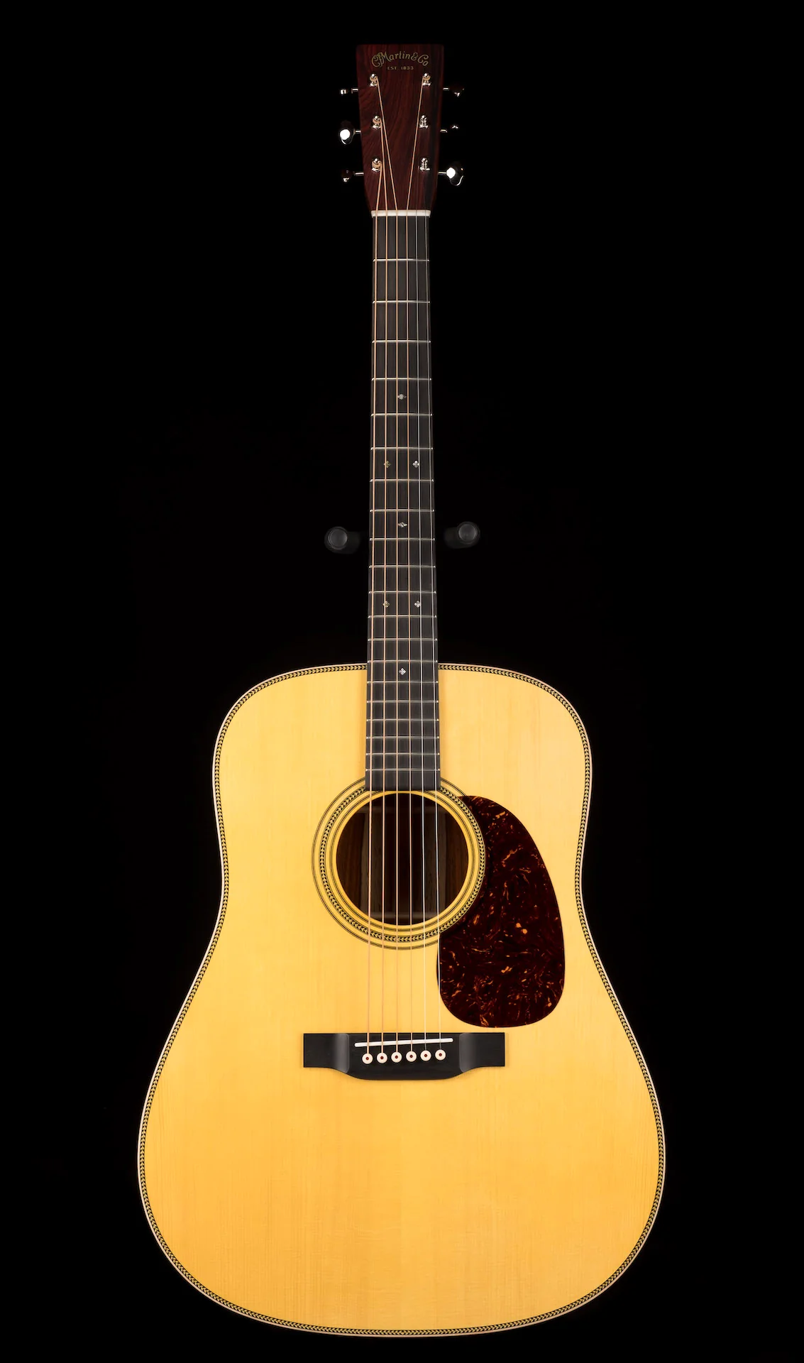 Martin Custom Shop Dreadnought Style HD28 Cocobolo w/ Adirondack Spruce Top Acoustic Guitar - Image 2