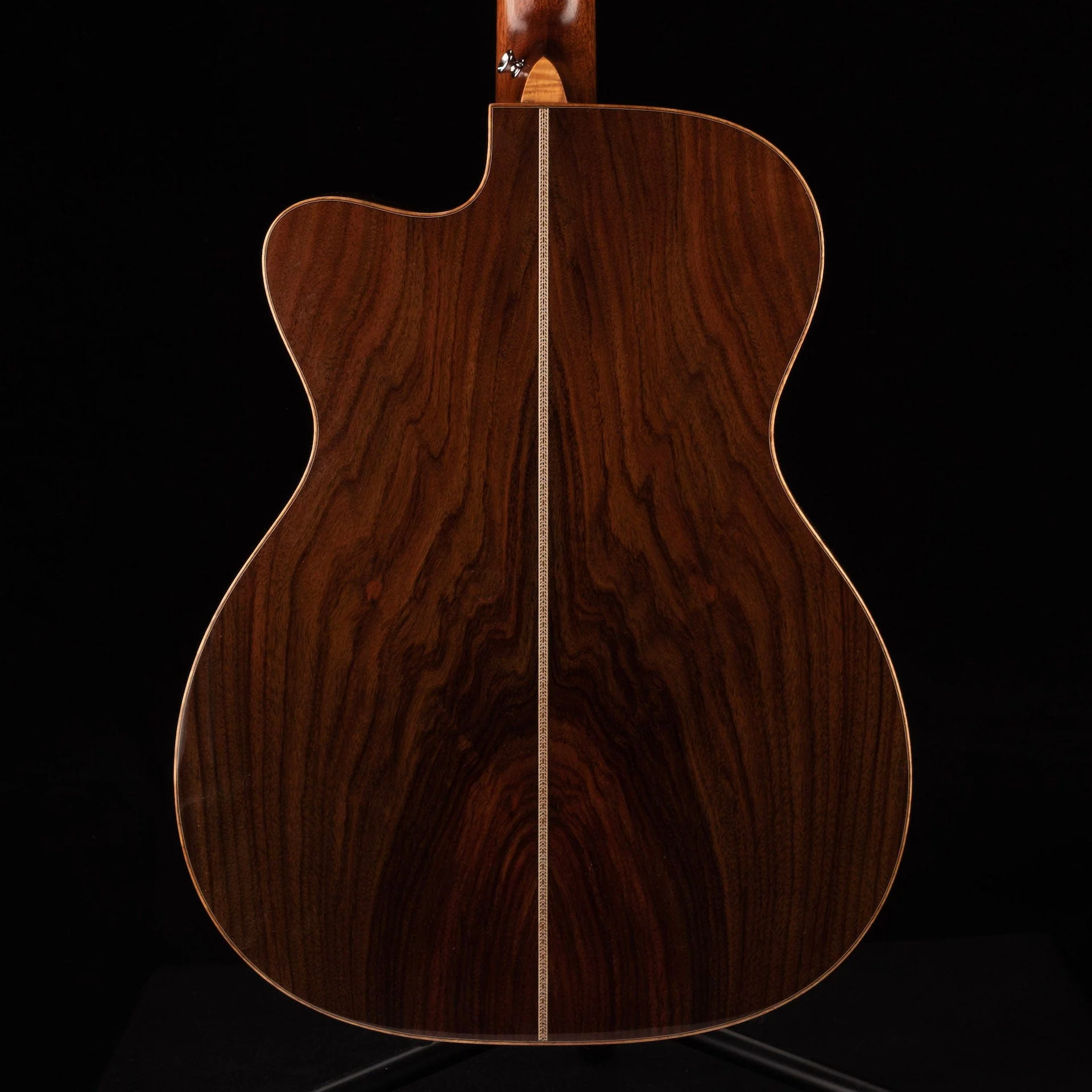 Martin Custom Shop Offset OM Wild East Indian Rosewood Acoustic Guitar With Case - Image 10
